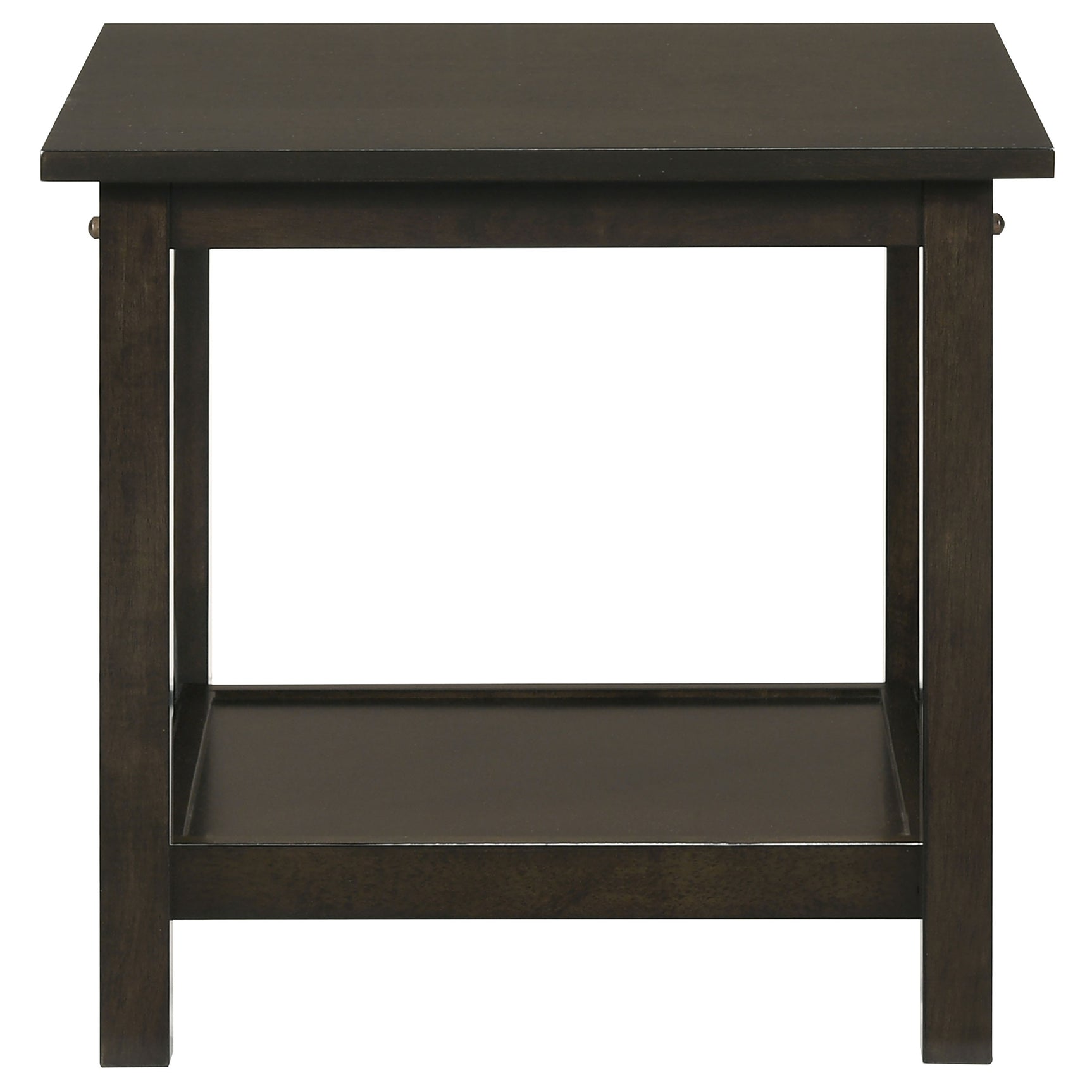 Rachelle 3-piece Rectangular Coffee Table Set Deep Merlot - Tampa Furniture Outlet