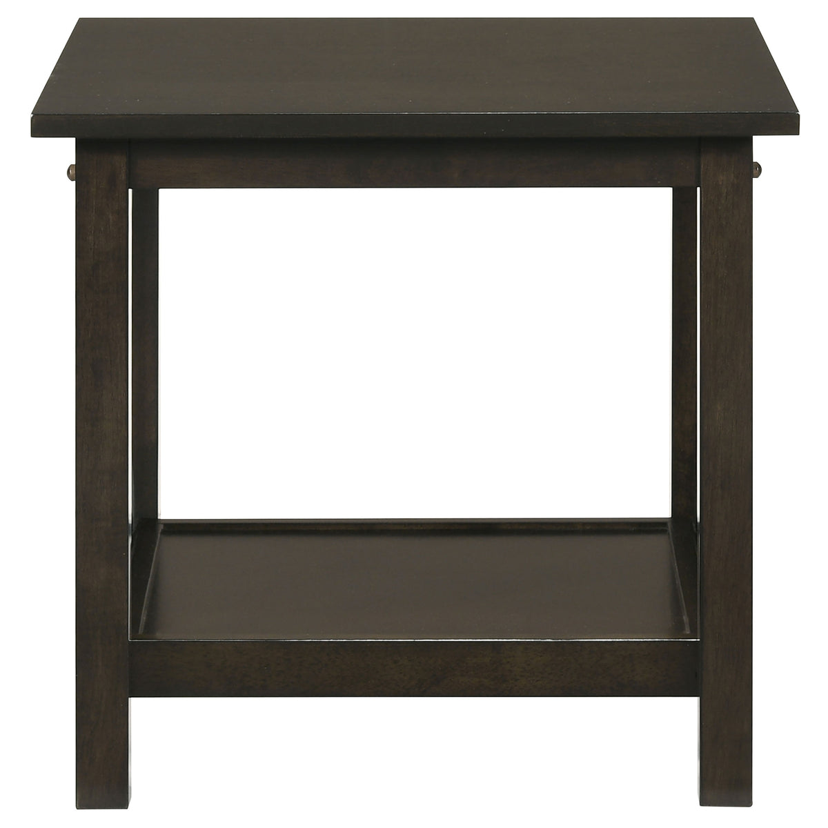 Rachelle 3-piece Rectangular Coffee Table Set Deep Merlot