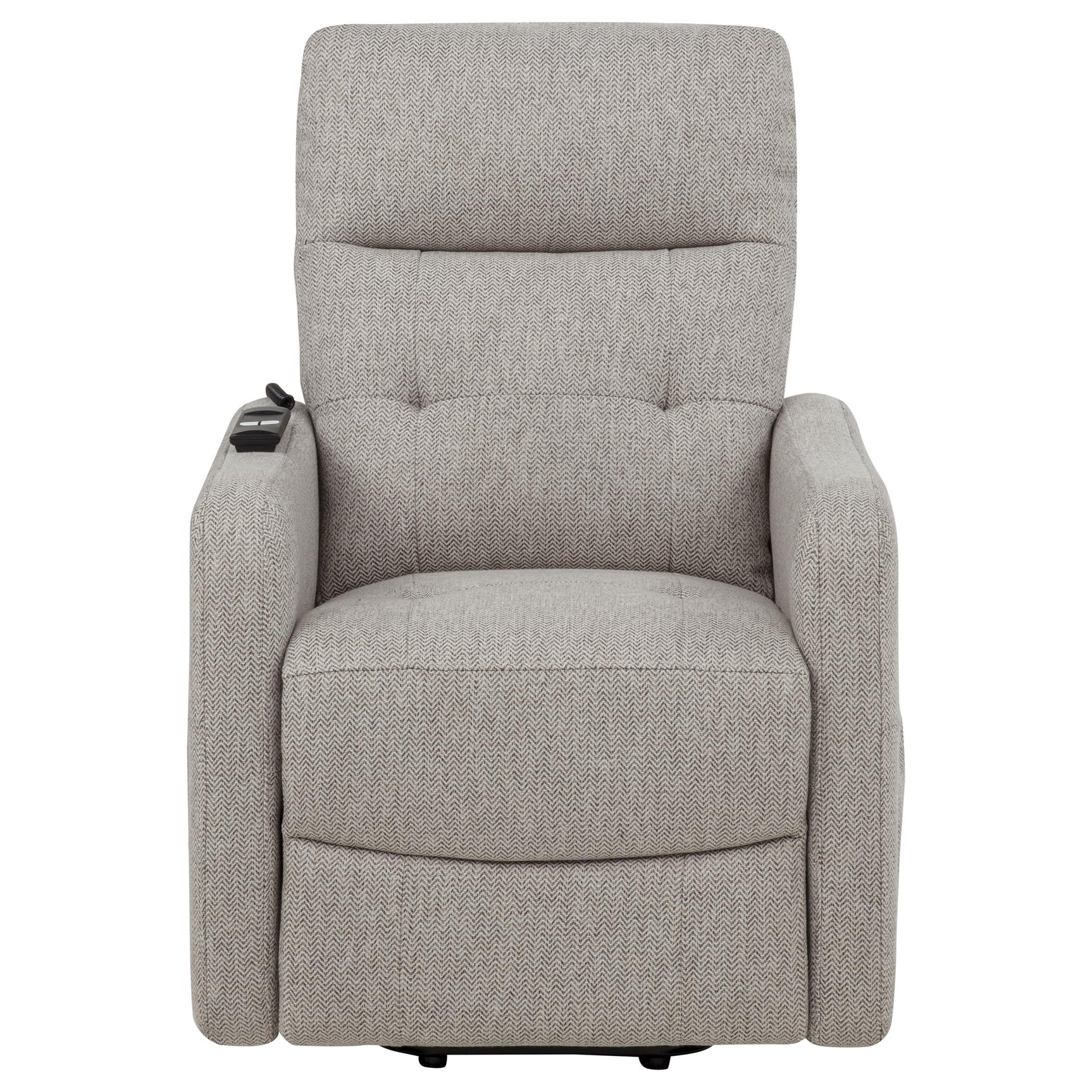 Dayes Upholstered Power Lift Recliner Chair Taupe