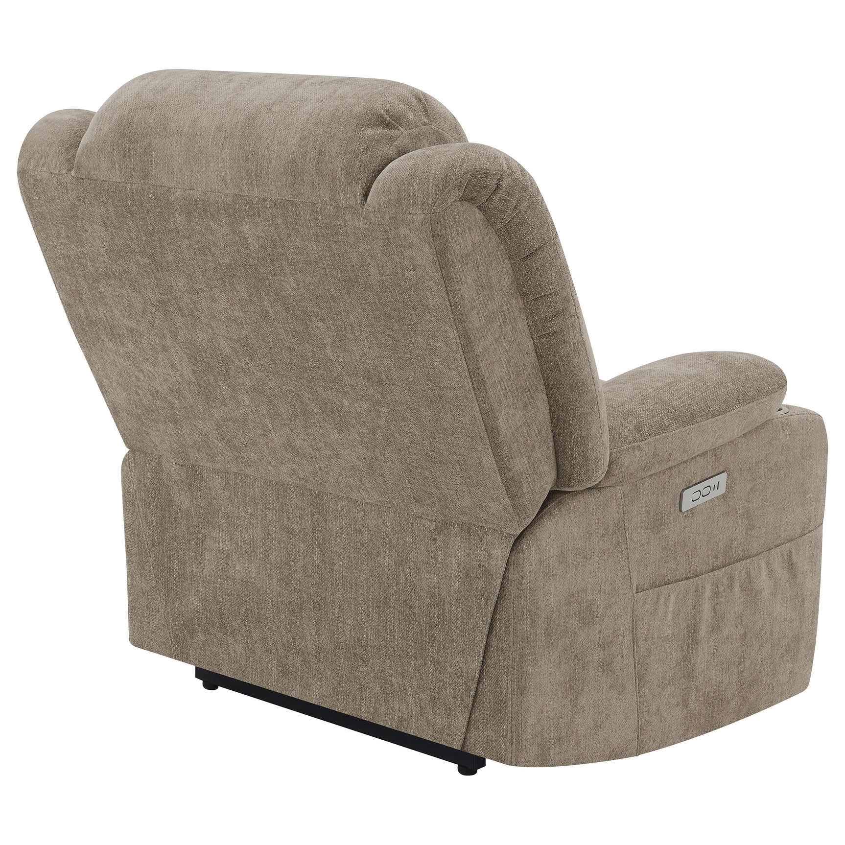 Houston Upholstered Power Lift Recliner Chair Camel - Tampa Furniture Outlet