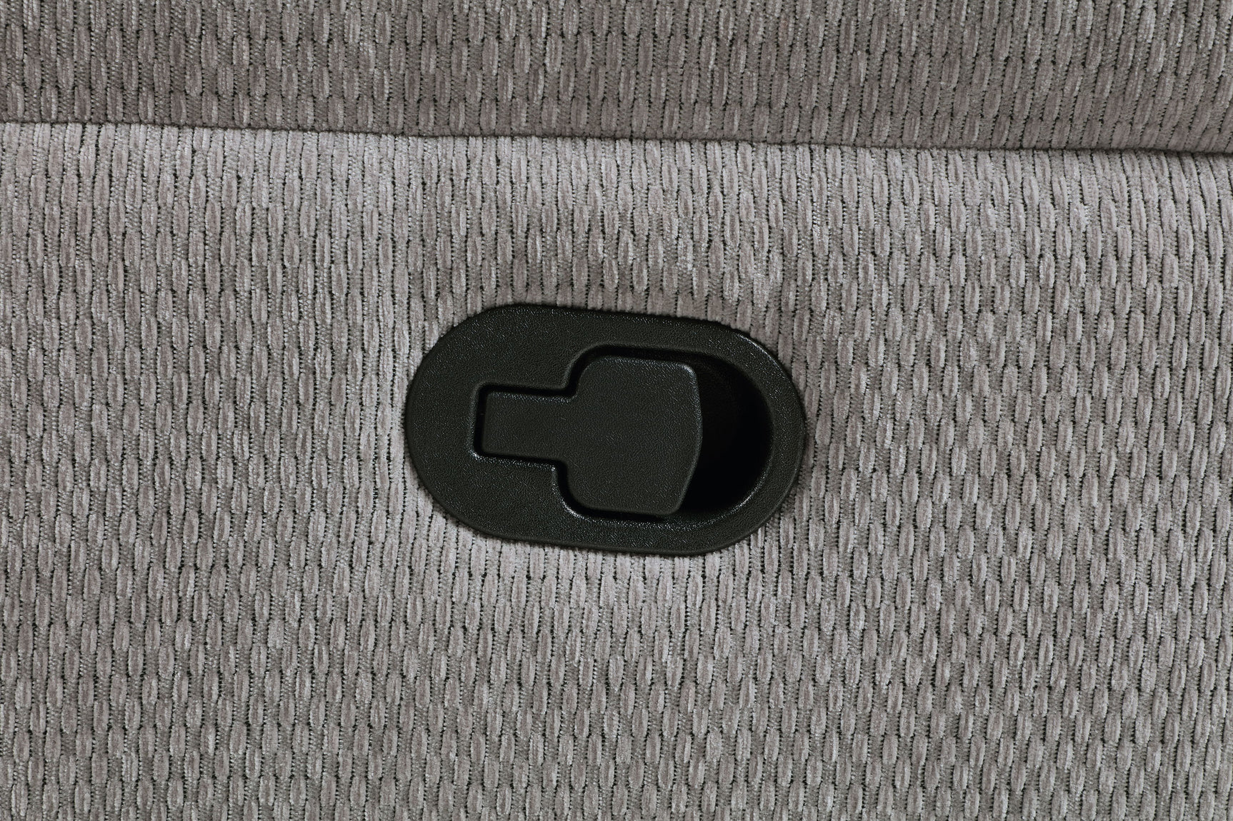 Gilson Chenille Upholstered Reclining Loveseat Grey - Tampa Furniture Outlet