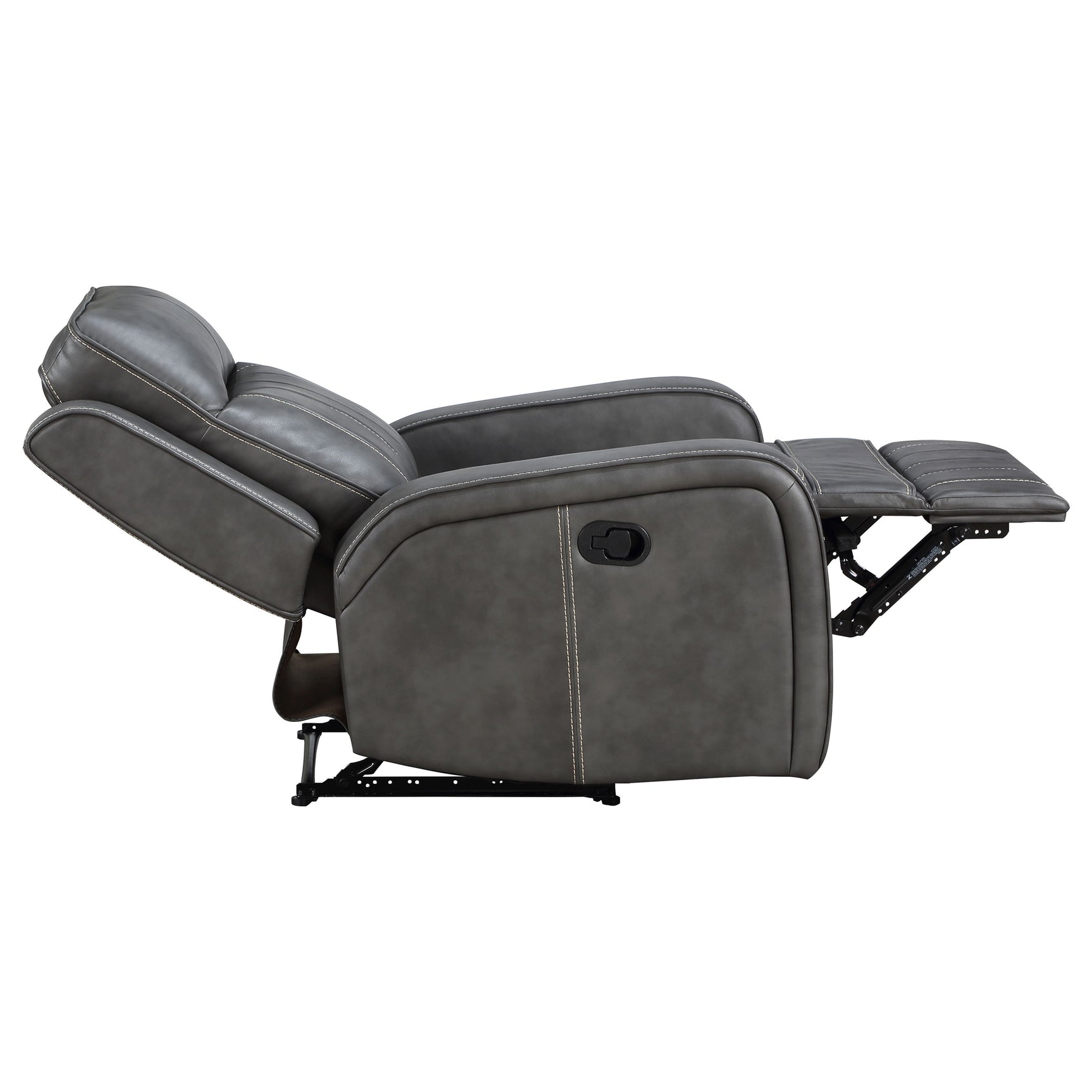 Raelynn 3-piece Upholstered Reclining Sofa Set Grey - Tampa Furniture Outlet