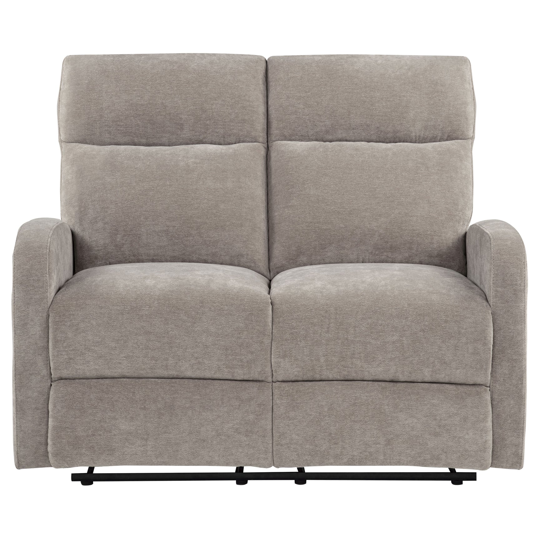 Hamilton Chenille Manual Reclining Loveseat Sand