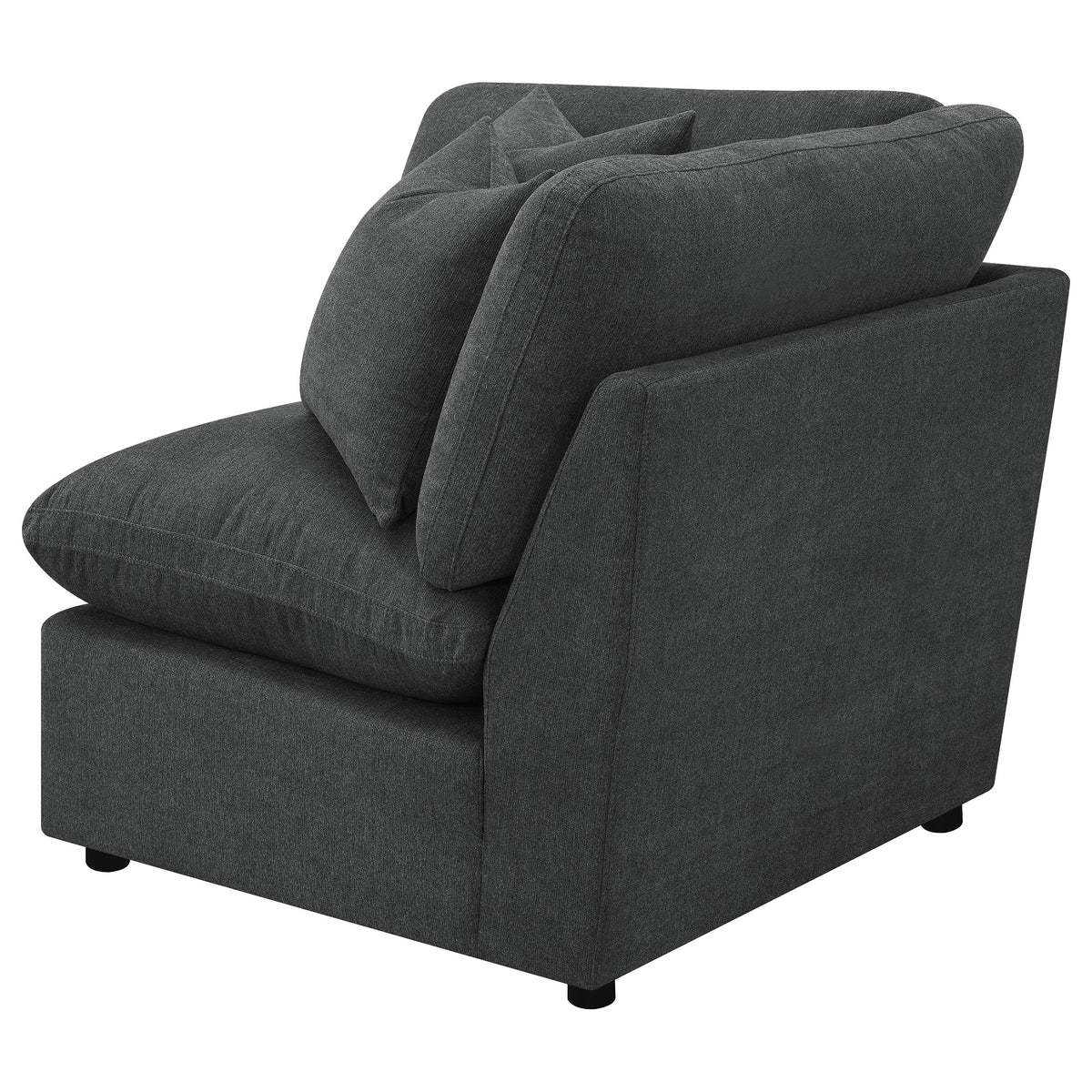 Collins Modular Corner Chair Dark Grey