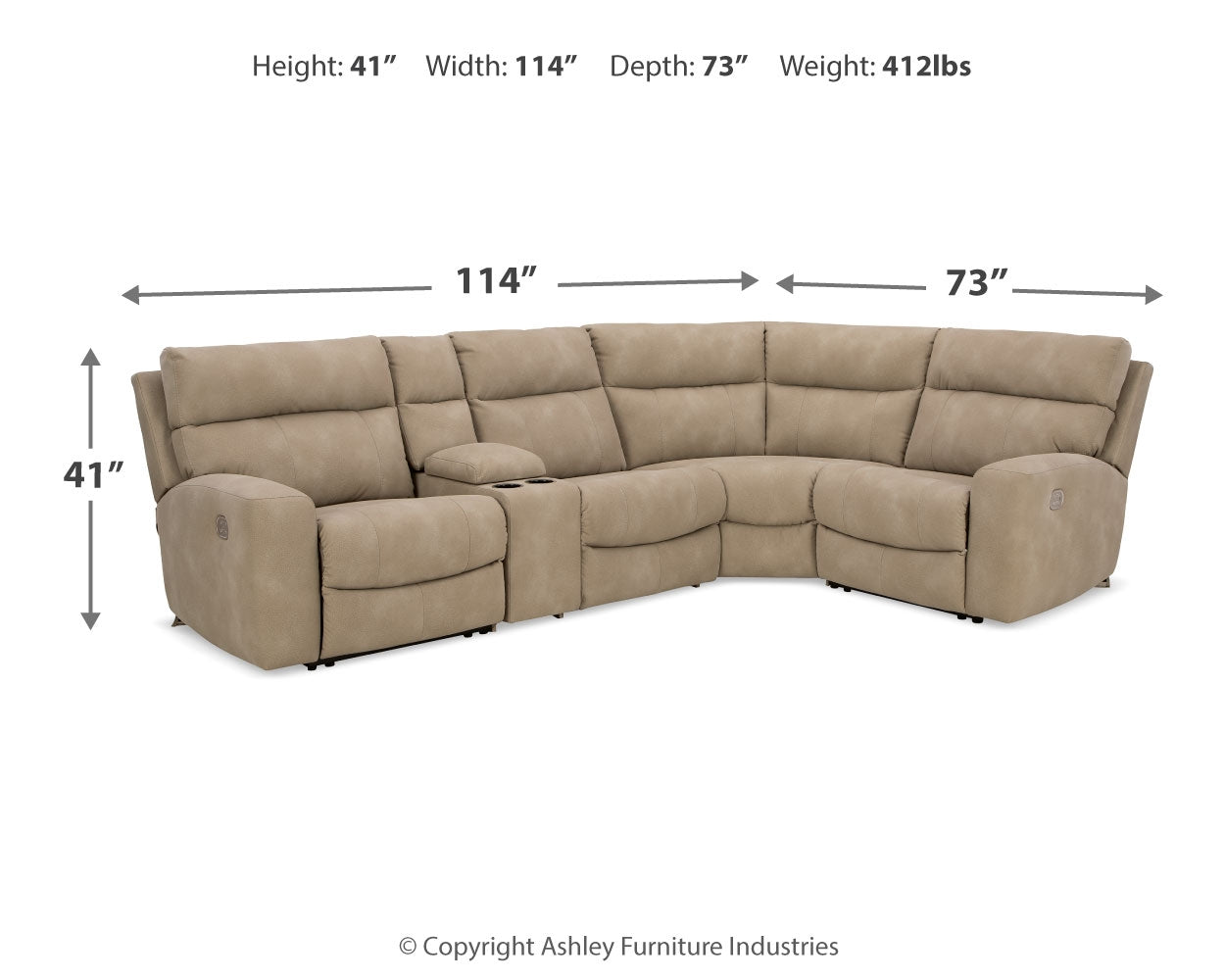 Next-Gen DuraPella Sectional - Tampa Furniture Outlet