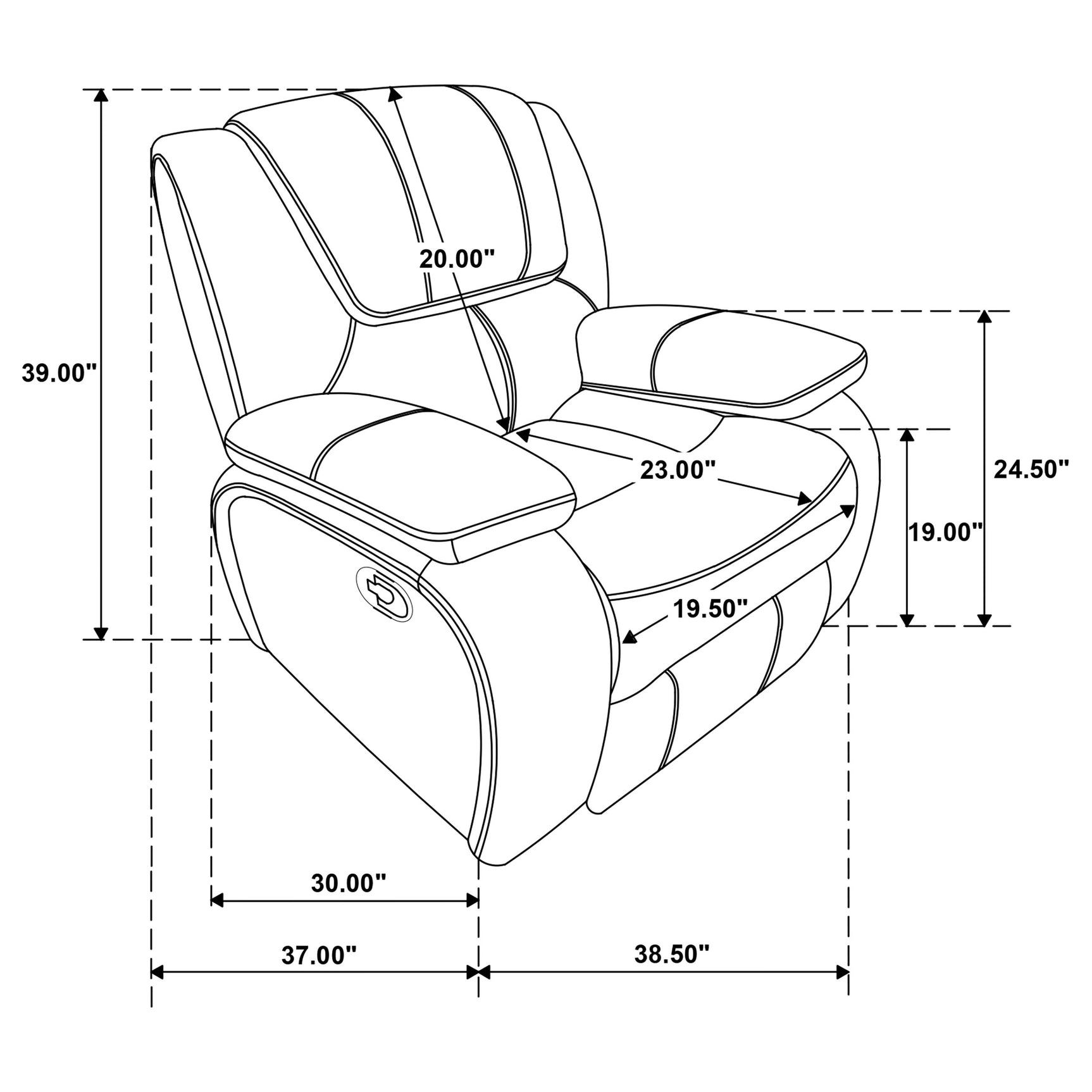 Camila 3-piece Upholstered Reclining Sofa Set Red - Tampa Furniture Outlet