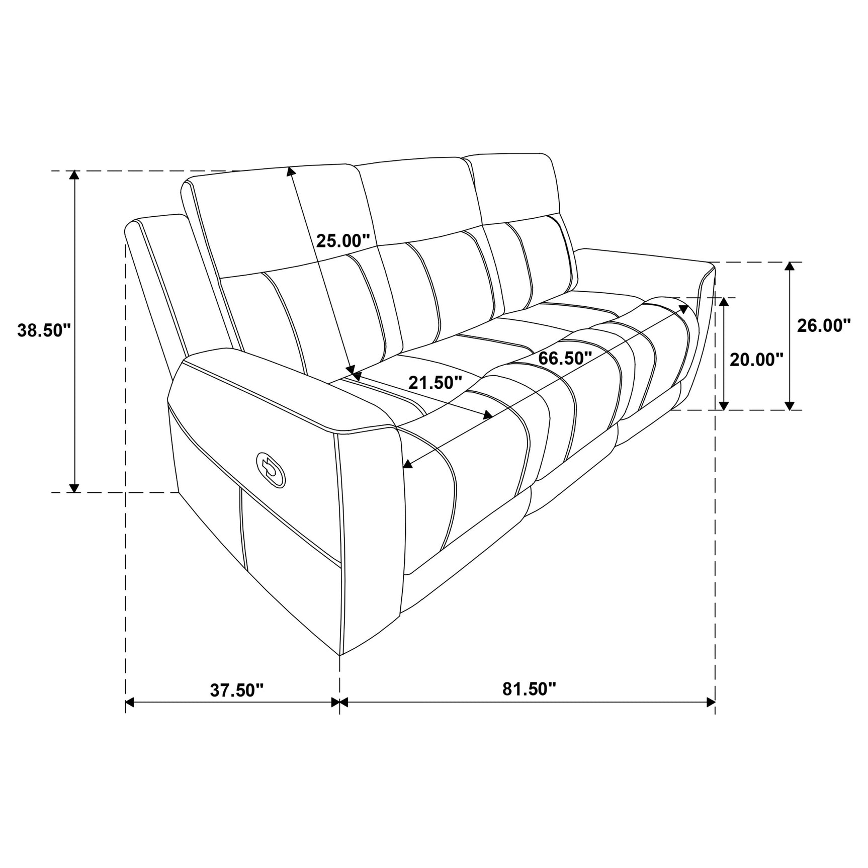 Brentwood 2-piece Upholstered Reclining Sofa Set Taupe - Tampa Furniture Outlet