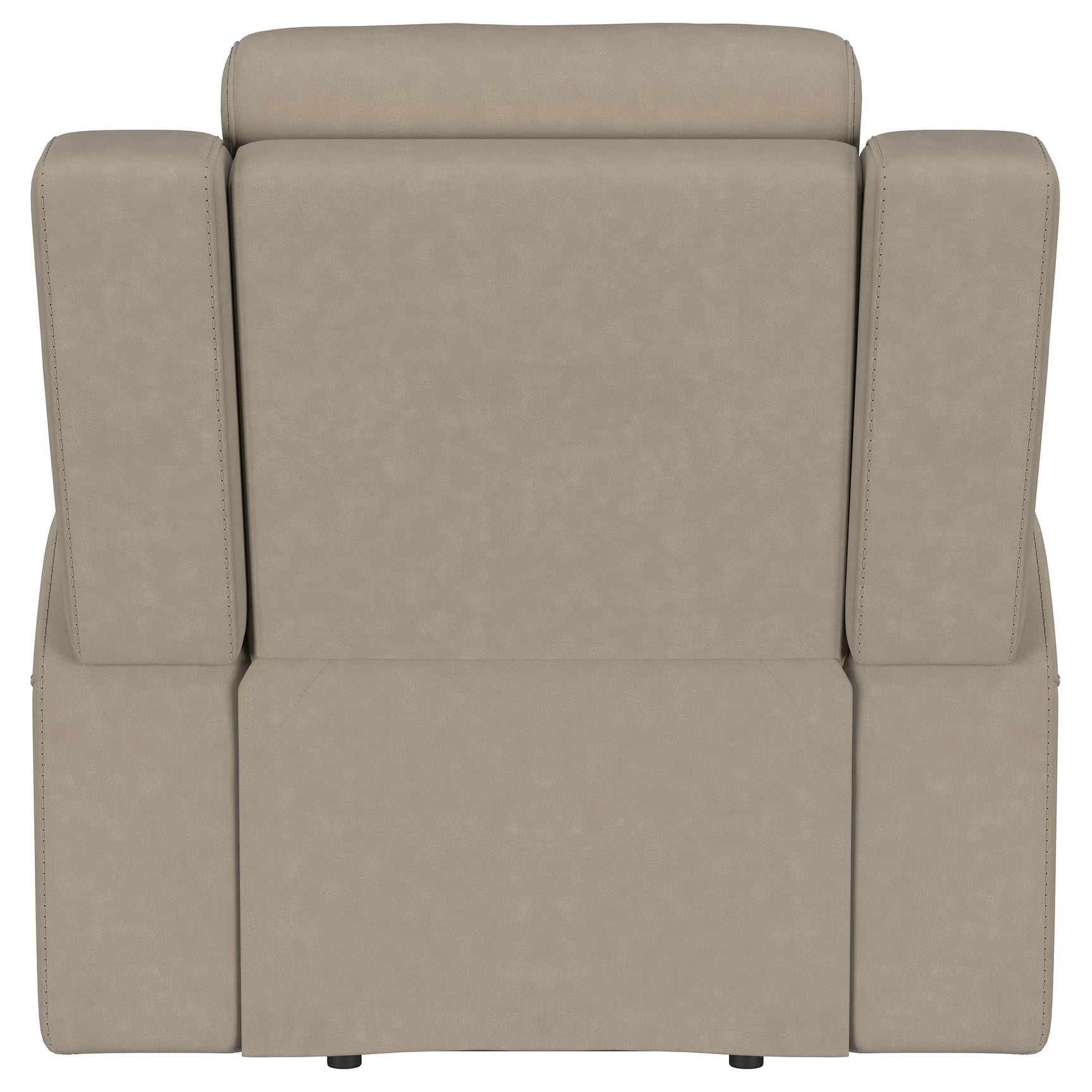 Brentwood Upholstered Recliner Chair Taupe - Tampa Furniture Outlet
