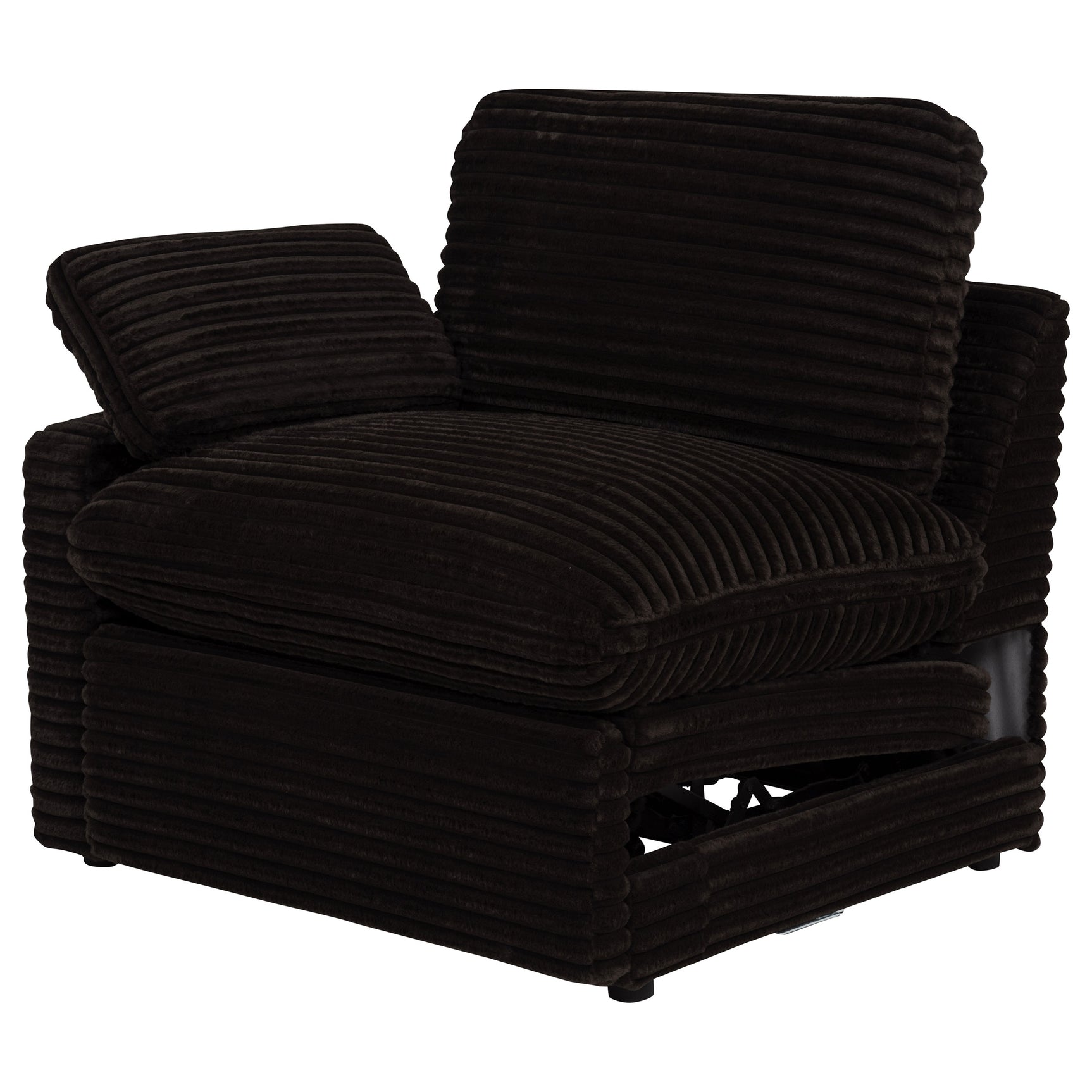 Collins Modular LAF Power Recliner Chocolate Brown