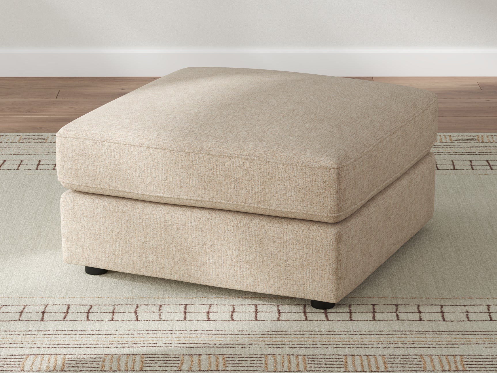 Tampa Furniture Outlet - Ashley Furniture - Seyler Living Room - Oversized Accent Ottoman / Sand - 6140508