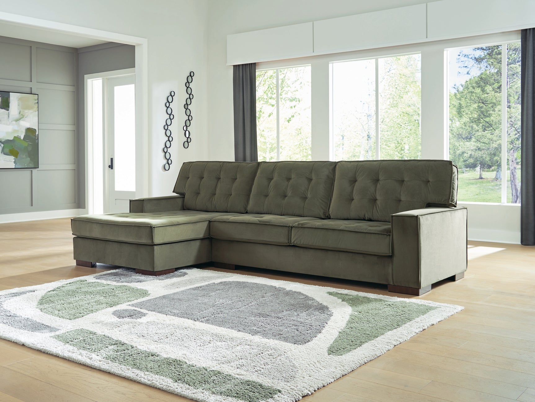 Caspian-Town Sectional - Tampa Furniture Outlet