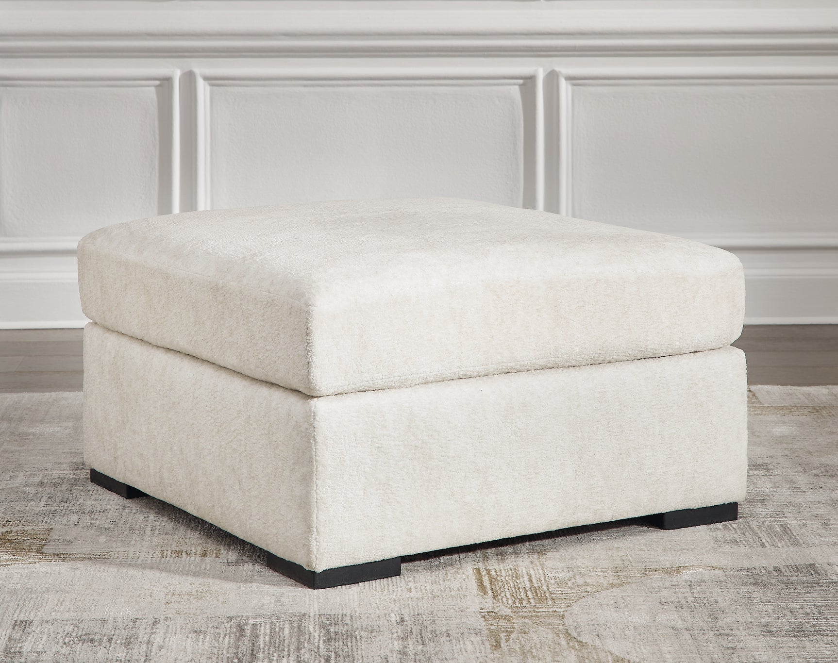 Tampa Furniture Outlet - Ashley Furniture - Chessington Living Room - Oversized Accent Ottoman / Ivory - 6190408