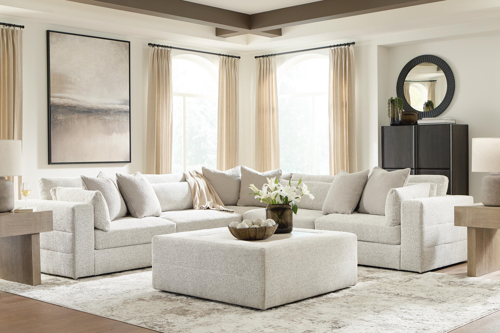 Ashbourne Estate Sectional - Tampa Furniture Outlet