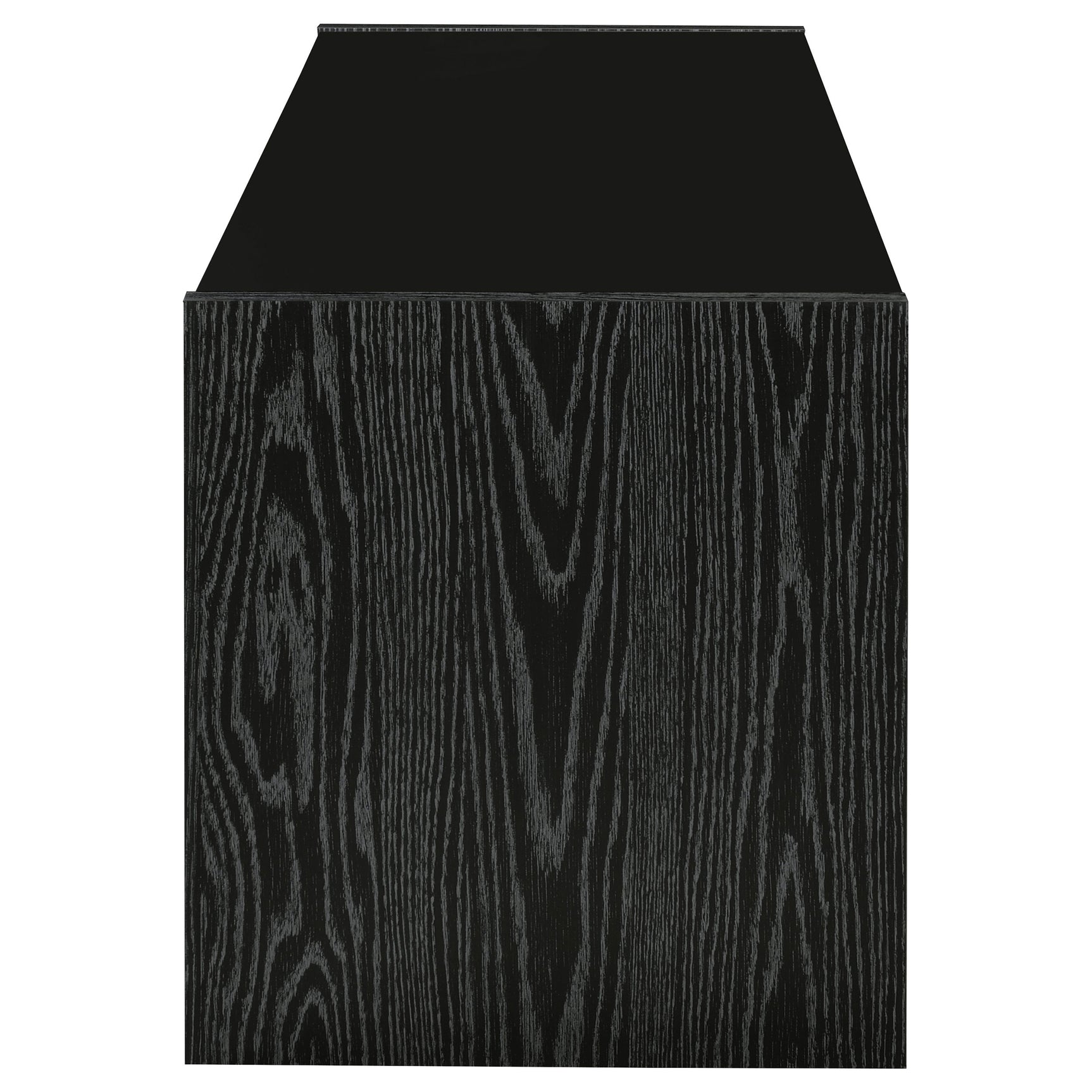 Alton 3-drawer Engineered Wood 61-inch TV Stand Black Oak - Tampa Furniture Outlet