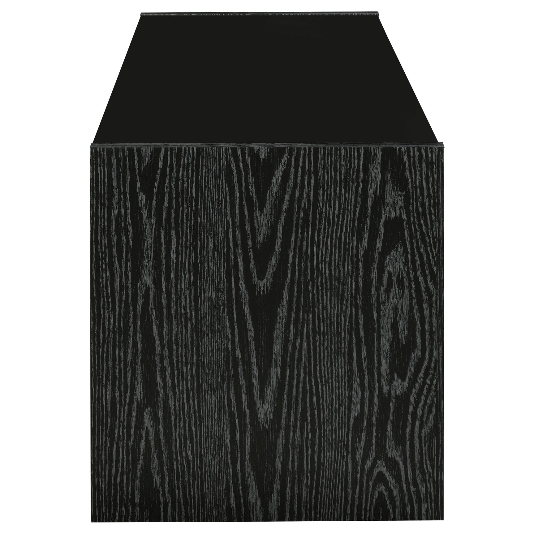 Alton 3-drawer Engineered Wood 61-inch TV Stand Black Oak - Tampa Furniture Outlet