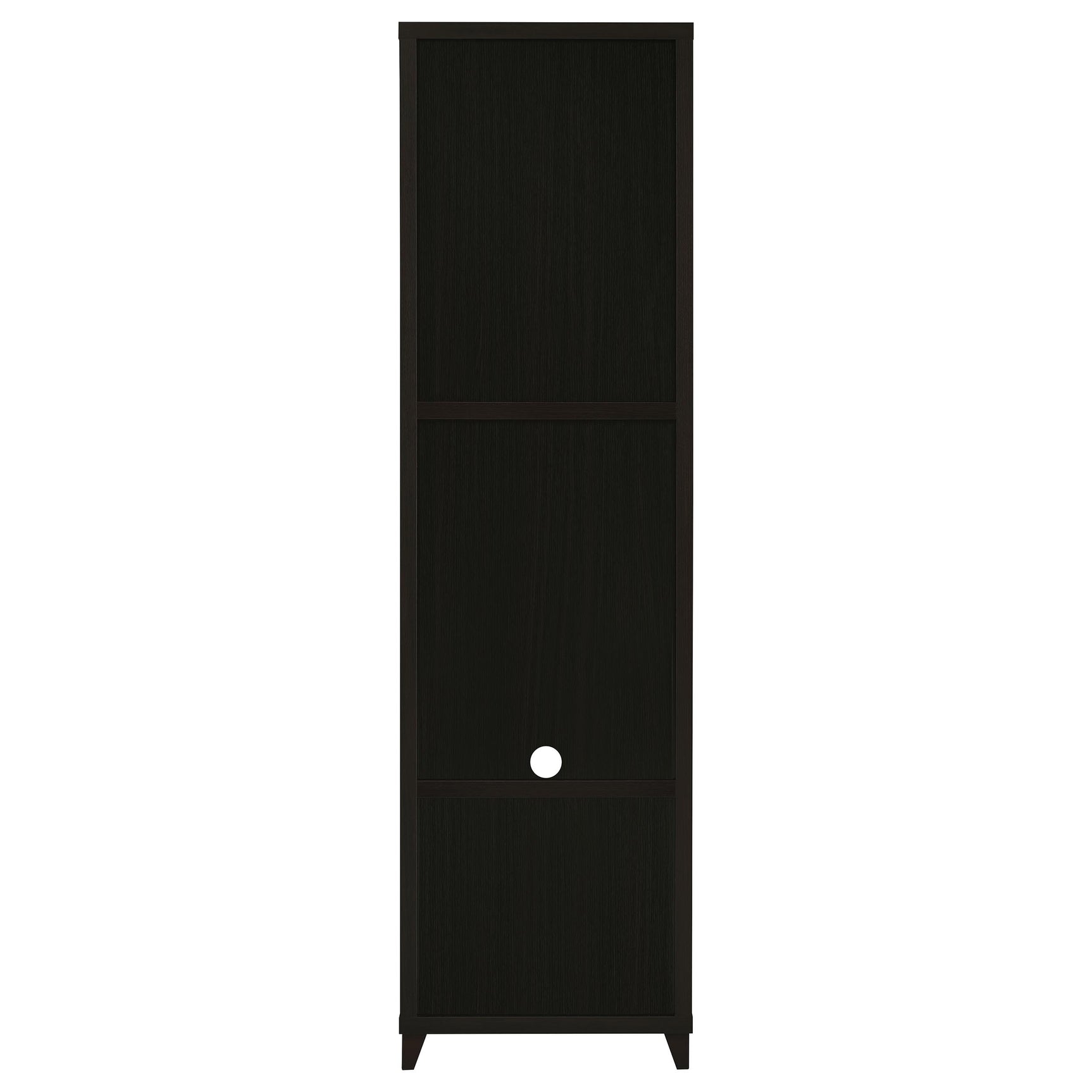 Lewes 4-piece 60-inch TV Entertainment Center Cappuccino - Tampa Furniture Outlet