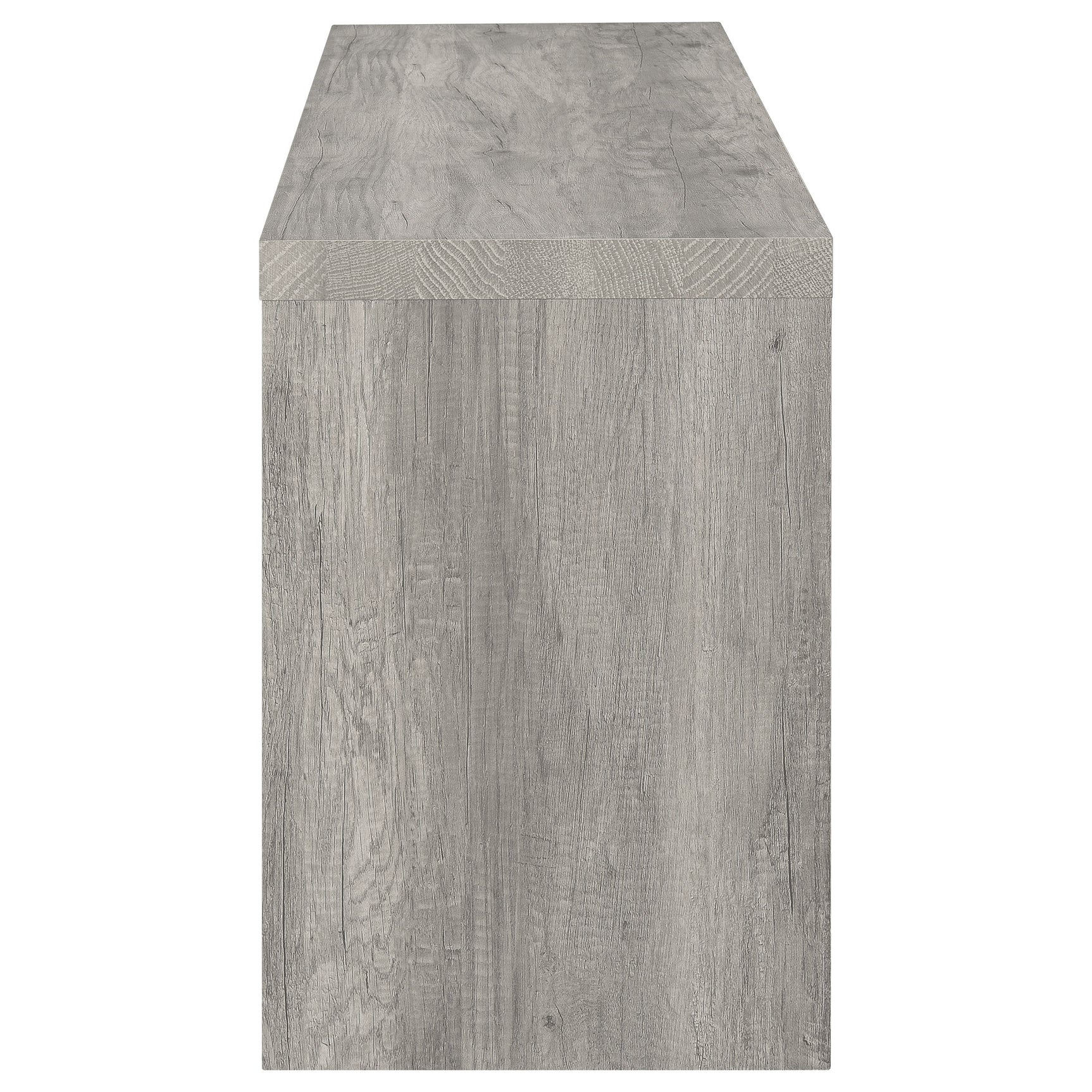 Burke 2-drawer Engineered Wood 59-inch TV Stand Grey Driftwood - Tampa Furniture Outlet