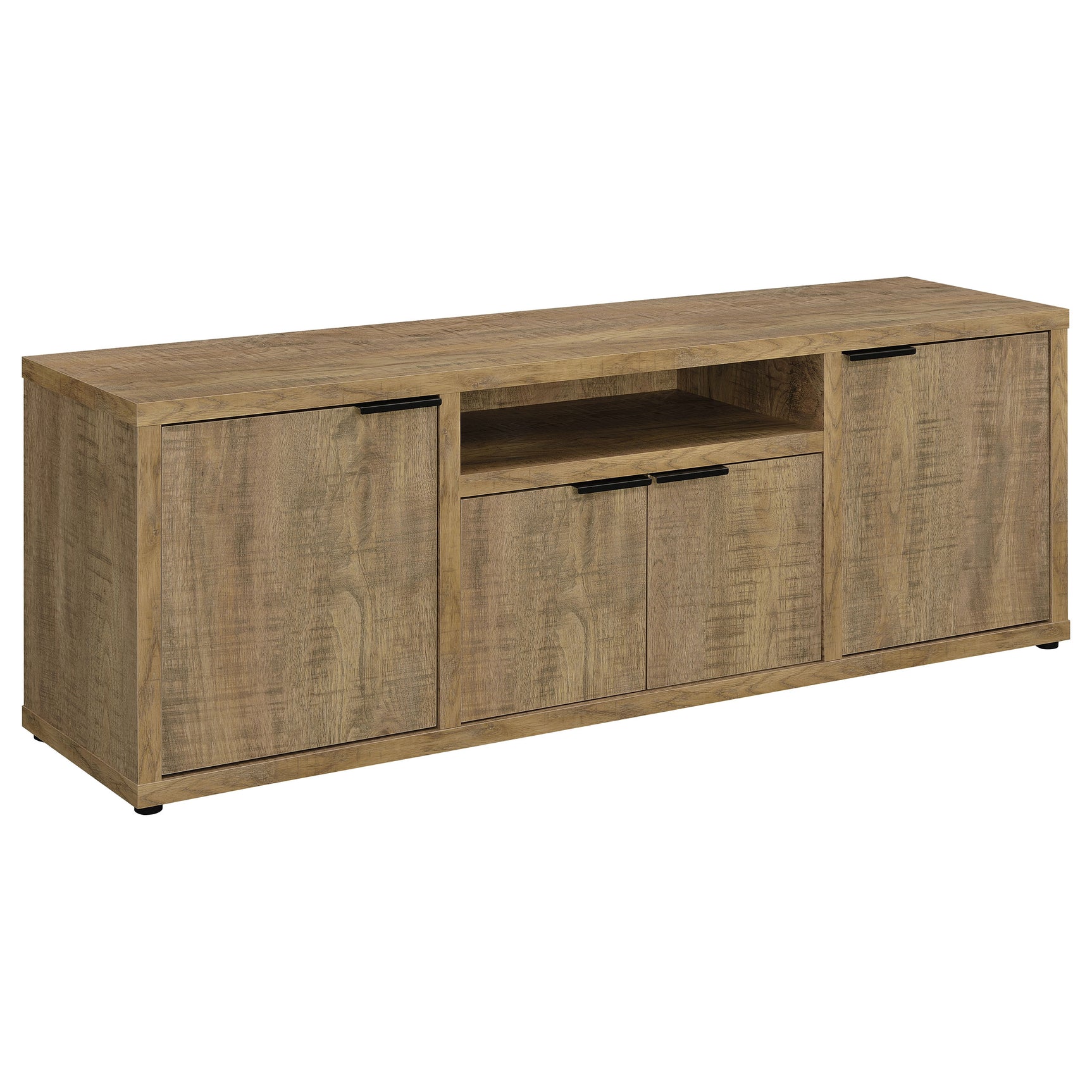 Tampa Furniture Outlet - Coaster - Tabby 4-door Engineered Wood 60-inch TV Stand Mango - 701702