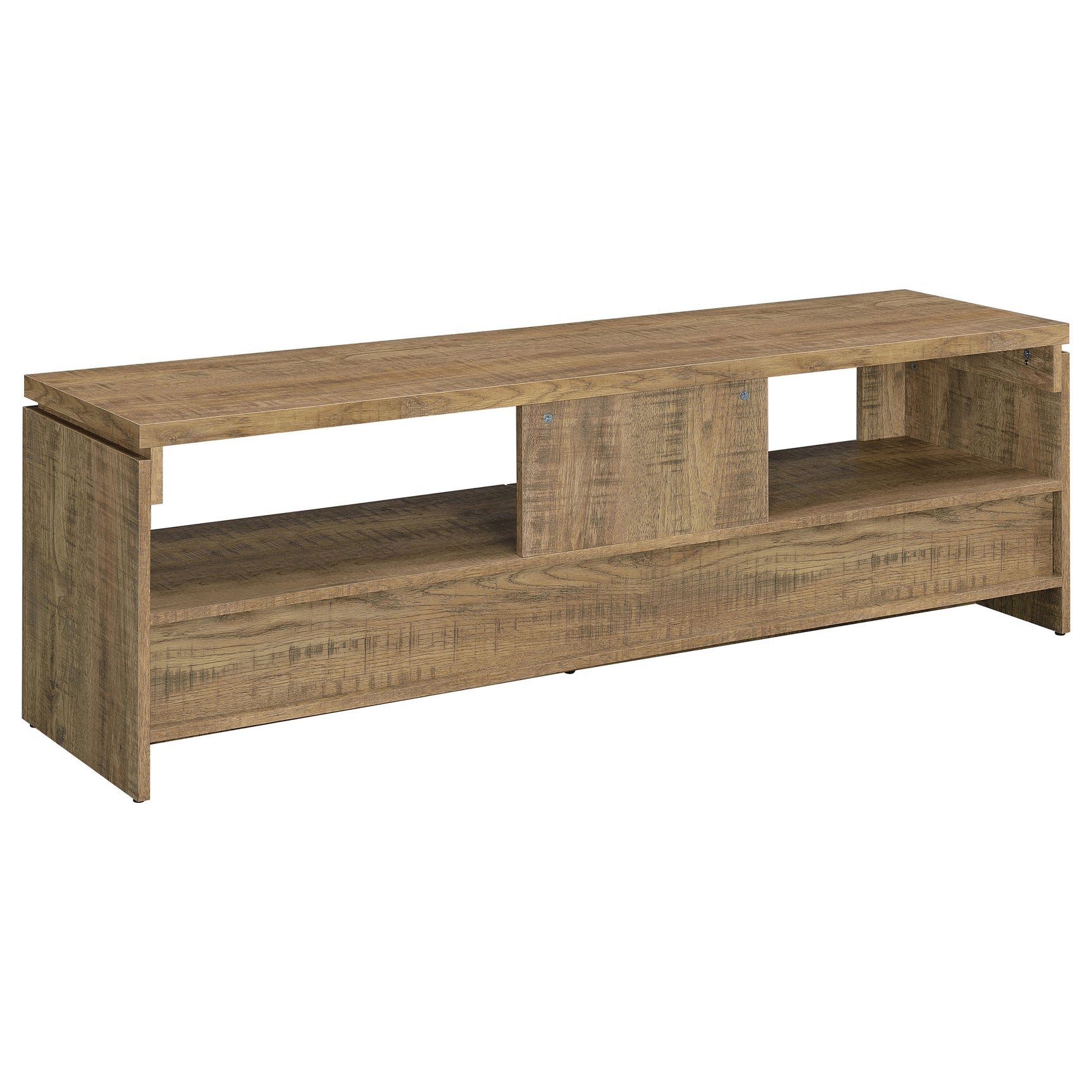 Elkton 2-drawer Engineered Wood 59-inch TV Stand Mango - Tampa Furniture Outlet