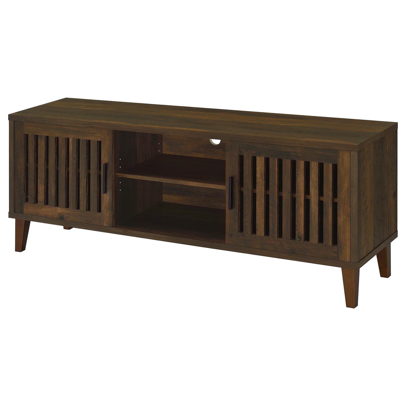 Sedona 2-door Engineered Wood 60-inch TV Stand Dark Pine - Tampa Furniture Outlet