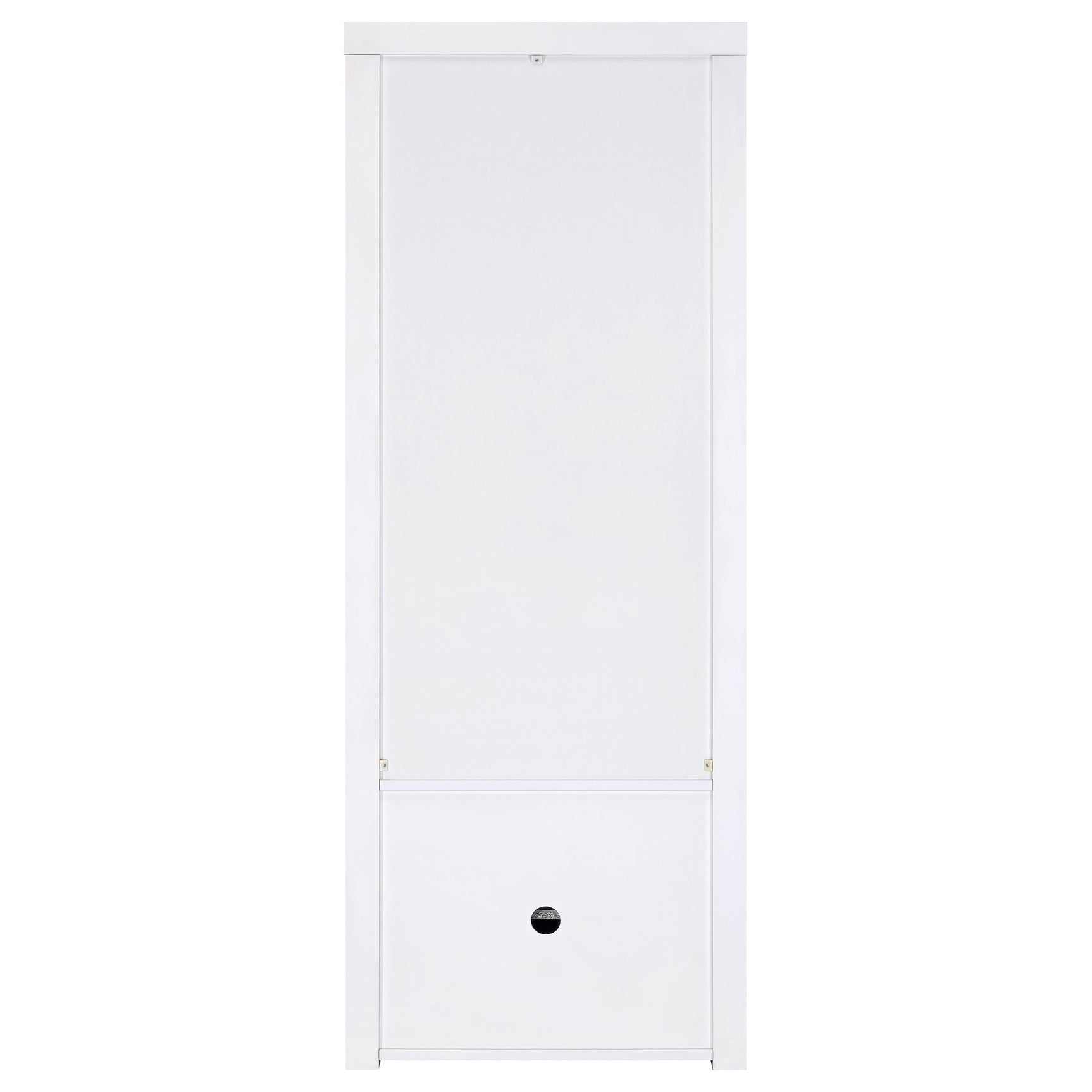 Jude 3-shelf Engineered Wood Media Tower High Gloss White - Tampa Furniture Outlet