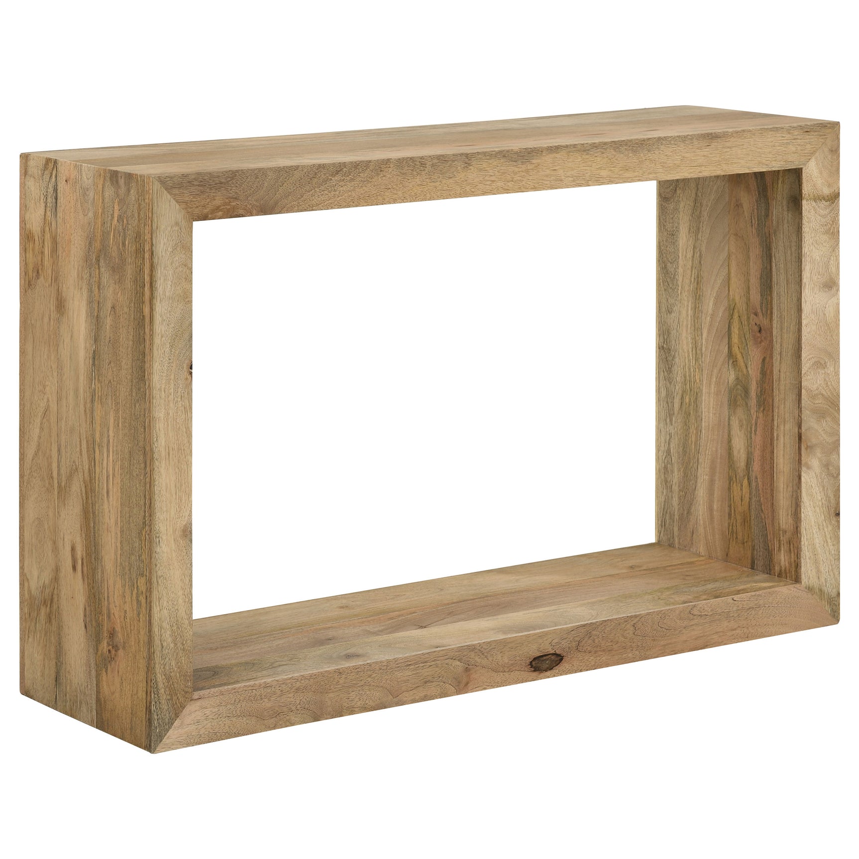 Tampa Furniture Outlet - Coaster - Benton Rectangular Solid Wood Sofa Console Table Natural - 704839