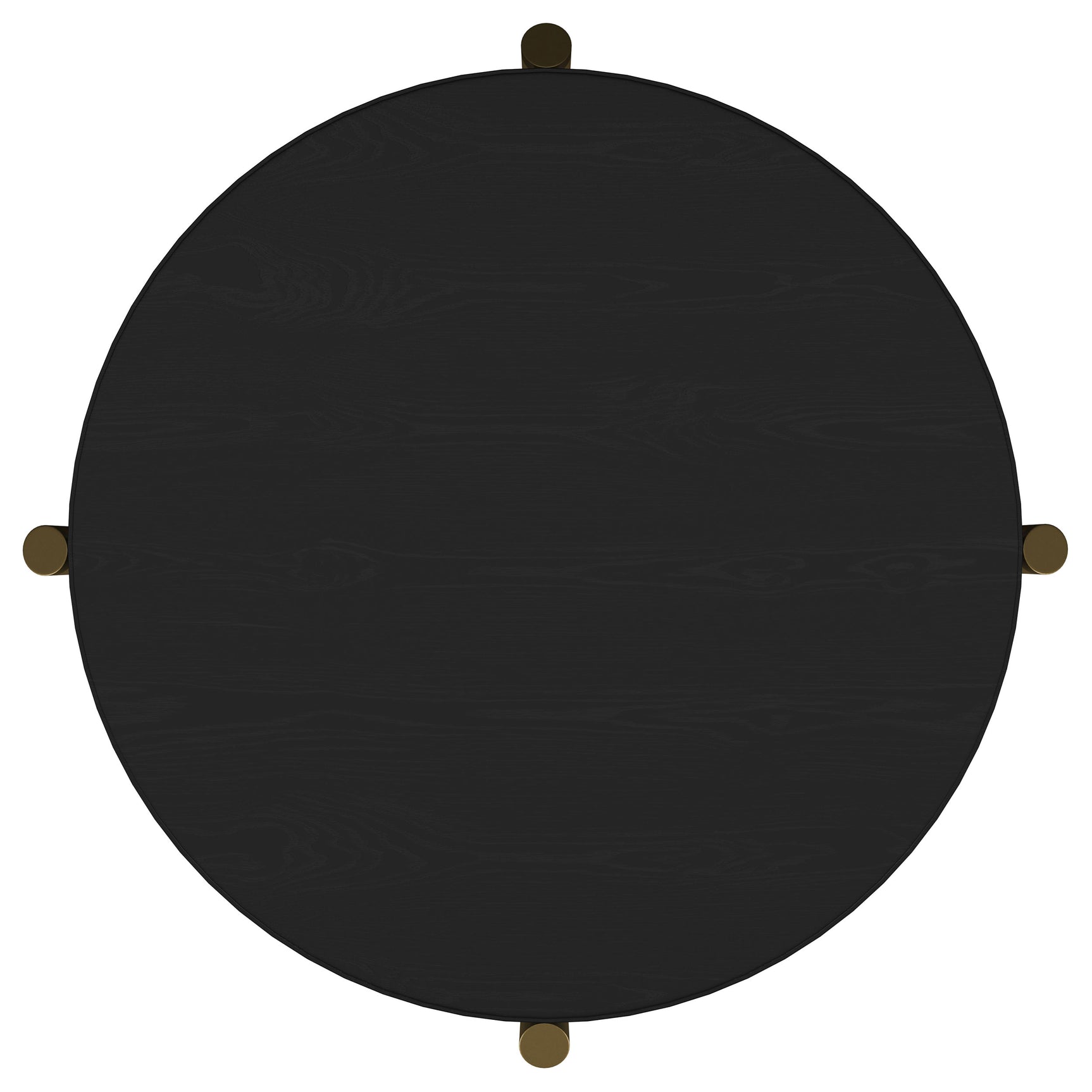 Arini 2-piece Round Coffee and End Table Set Black - Tampa Furniture Outlet