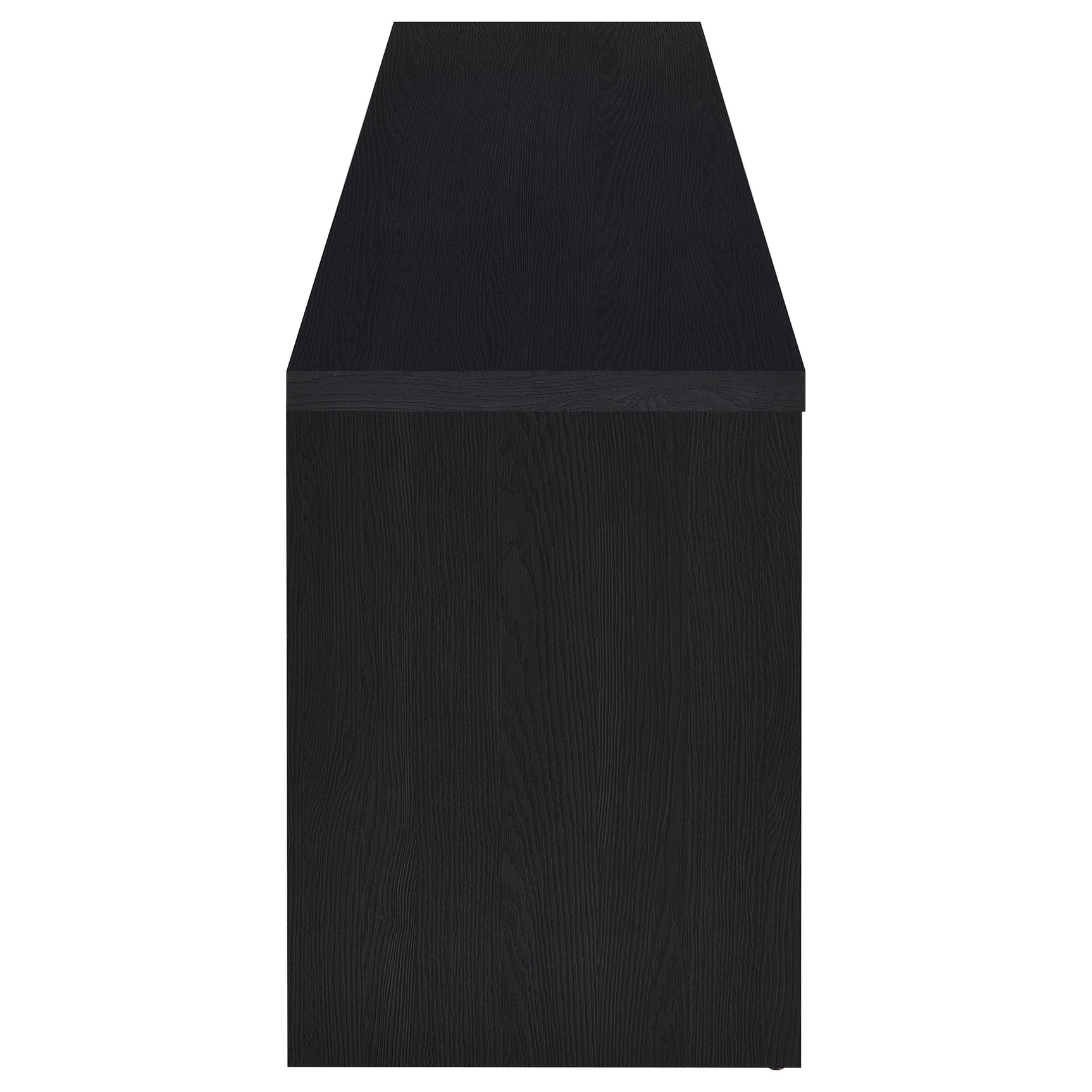 Winfield 60-inch 2-door TV Stand Media Console Black - Tampa Furniture Outlet