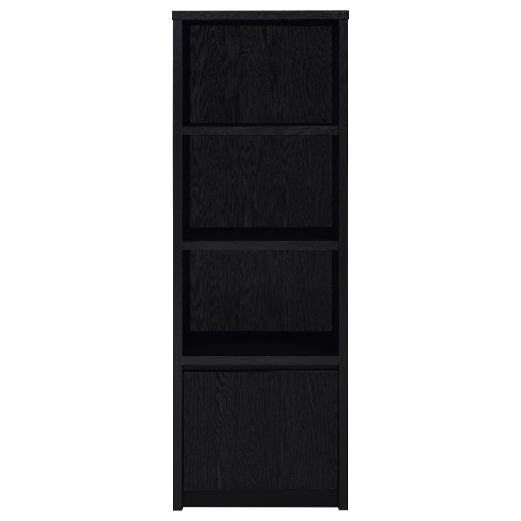 Winfield 3-shelf Media Tower Entertainment Pier Black