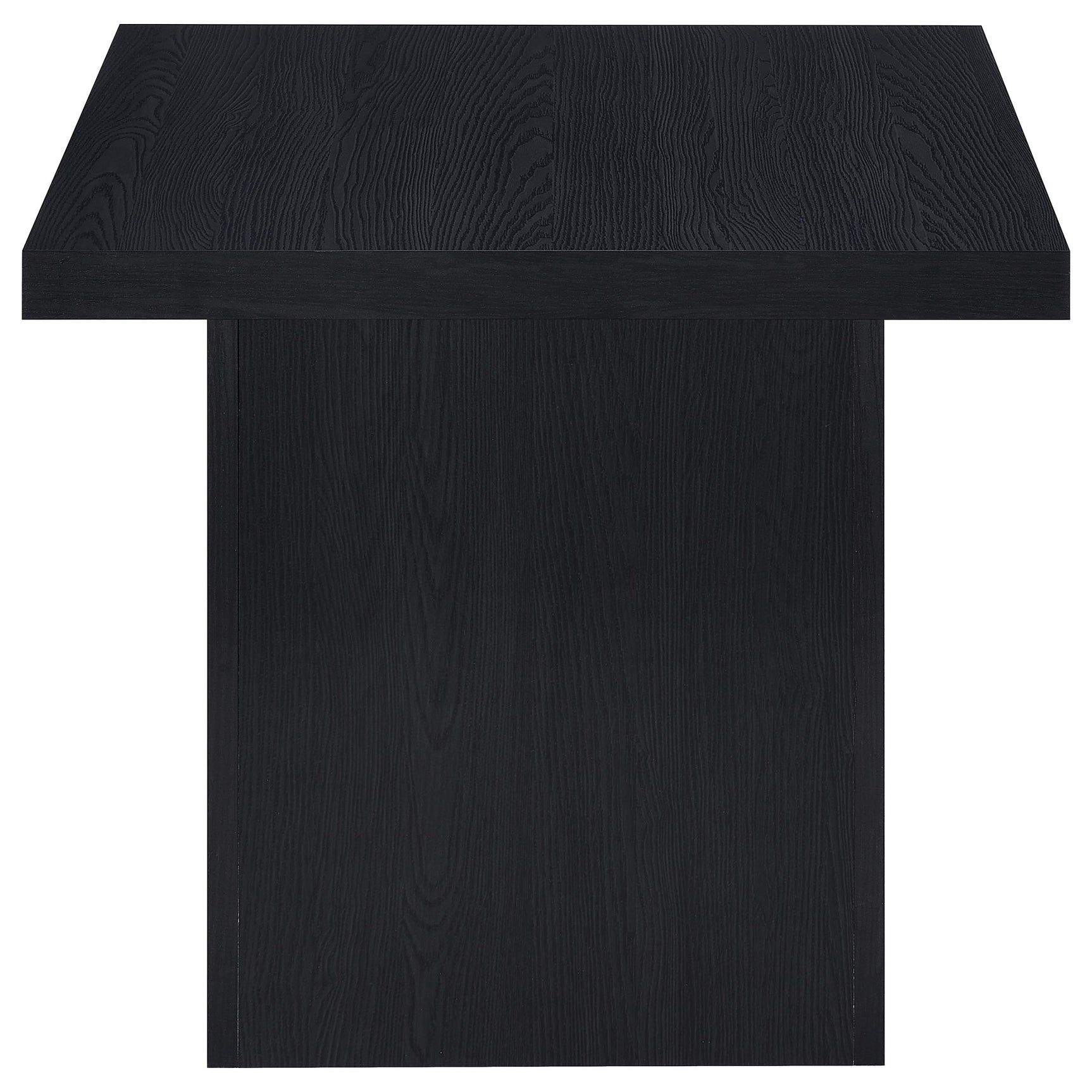 Max 3-piece Rectangular Coffee and End Table Set Black - Tampa Furniture Outlet