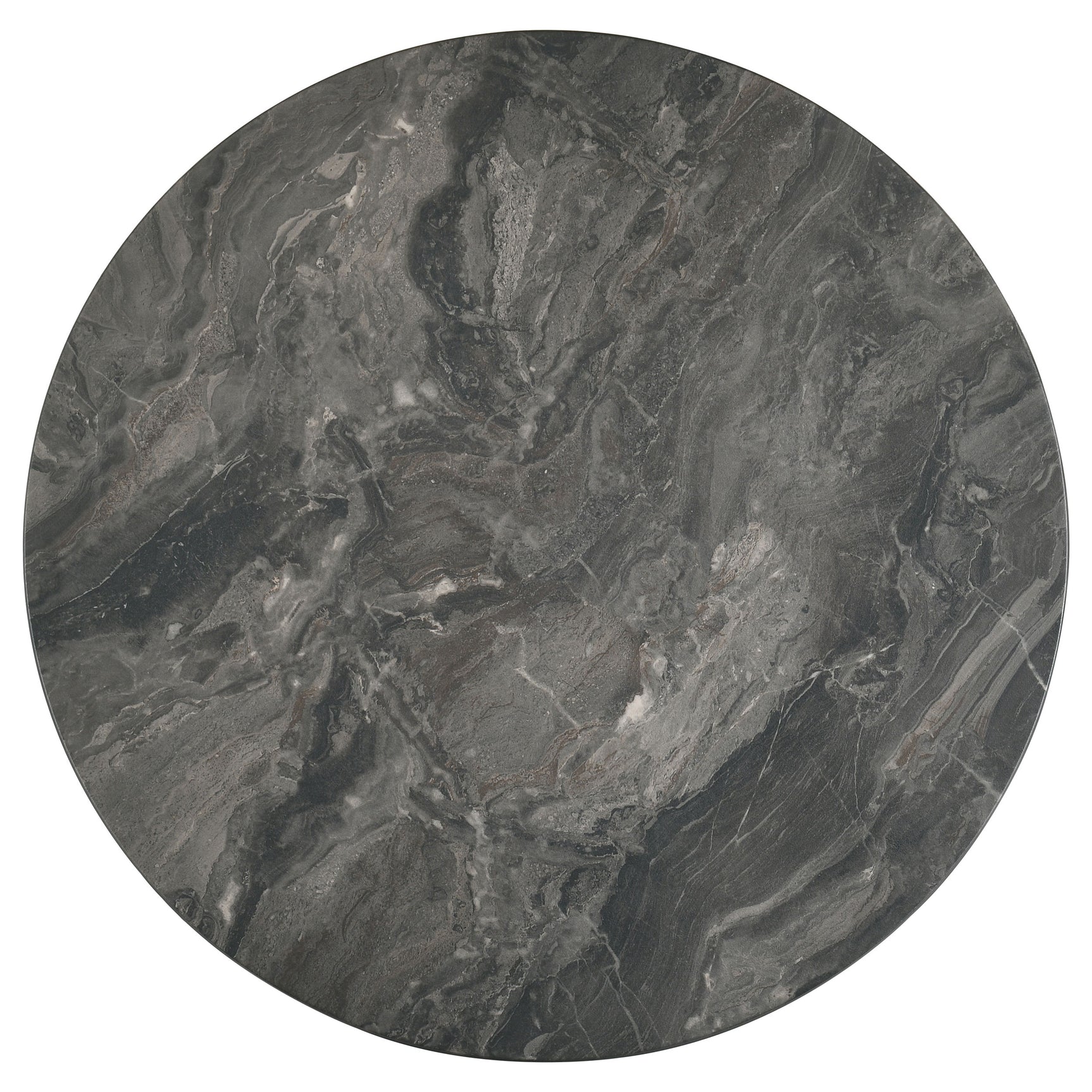 Bradley 2-Piece Round SmartTop Coffee Table Set Smokey Grey and Brown