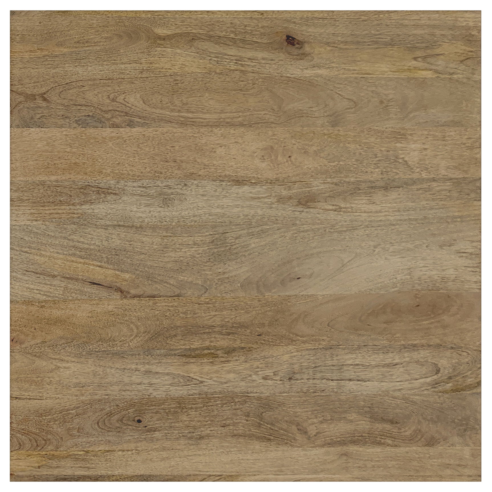 Benton Square Solid Mango Wood Coffee Table Natural - Tampa Furniture Outlet