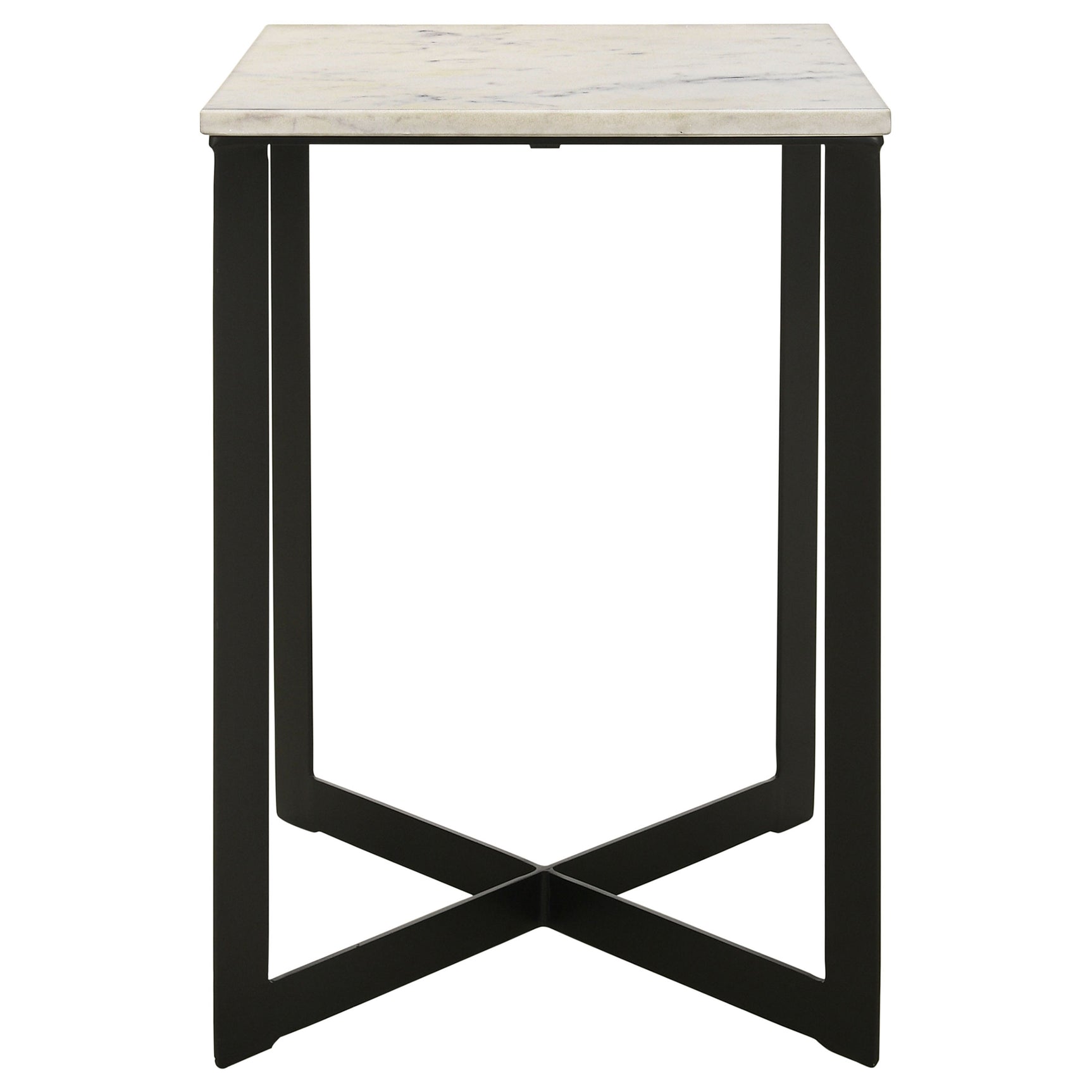 Tobin 3-piece Marble Top Coffee and End Table Set White - Tampa Furniture Outlet
