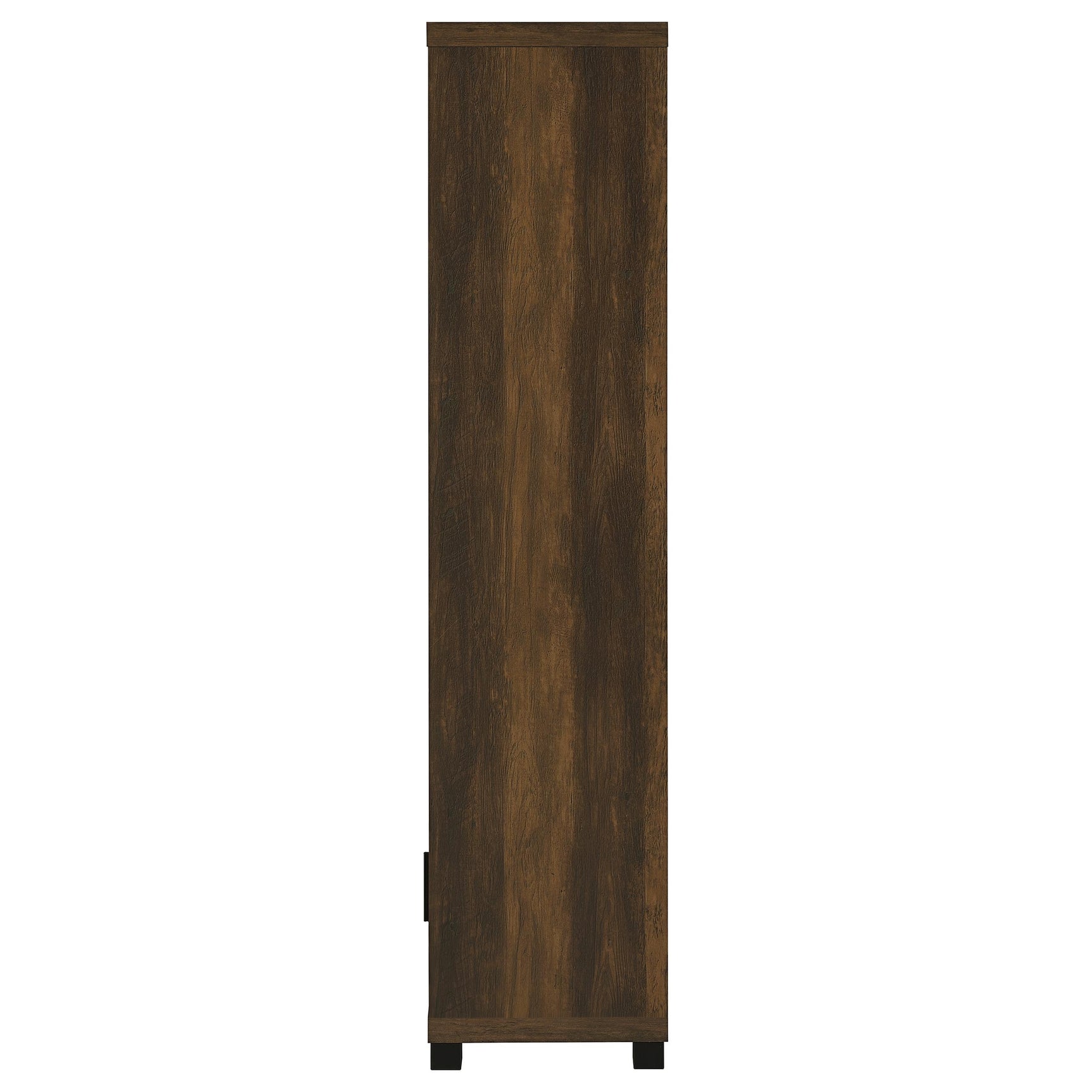 Sachin 3-shelf Engineered Wood Media Tower Dark Pine - Tampa Furniture Outlet
