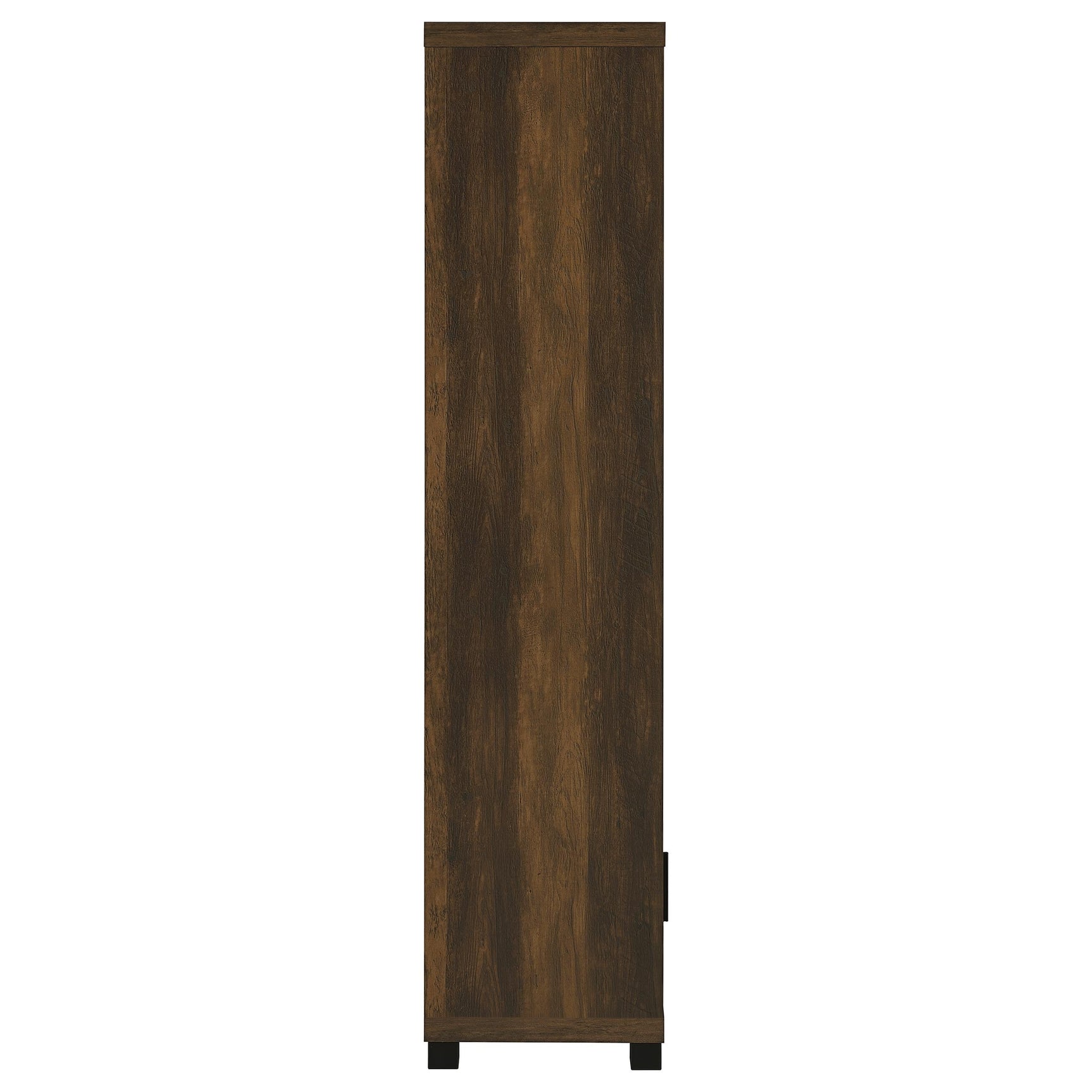 Sachin 3-shelf Engineered Wood Media Tower Dark Pine - Tampa Furniture Outlet