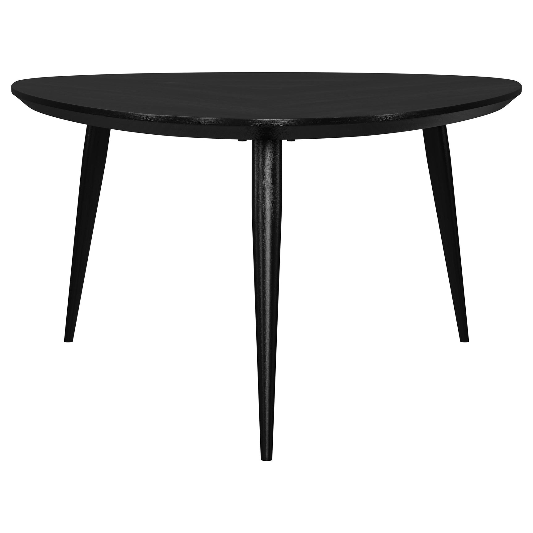 Odessa 3-piece Triangular Coffee and End Table Set Black - Tampa Furniture Outlet