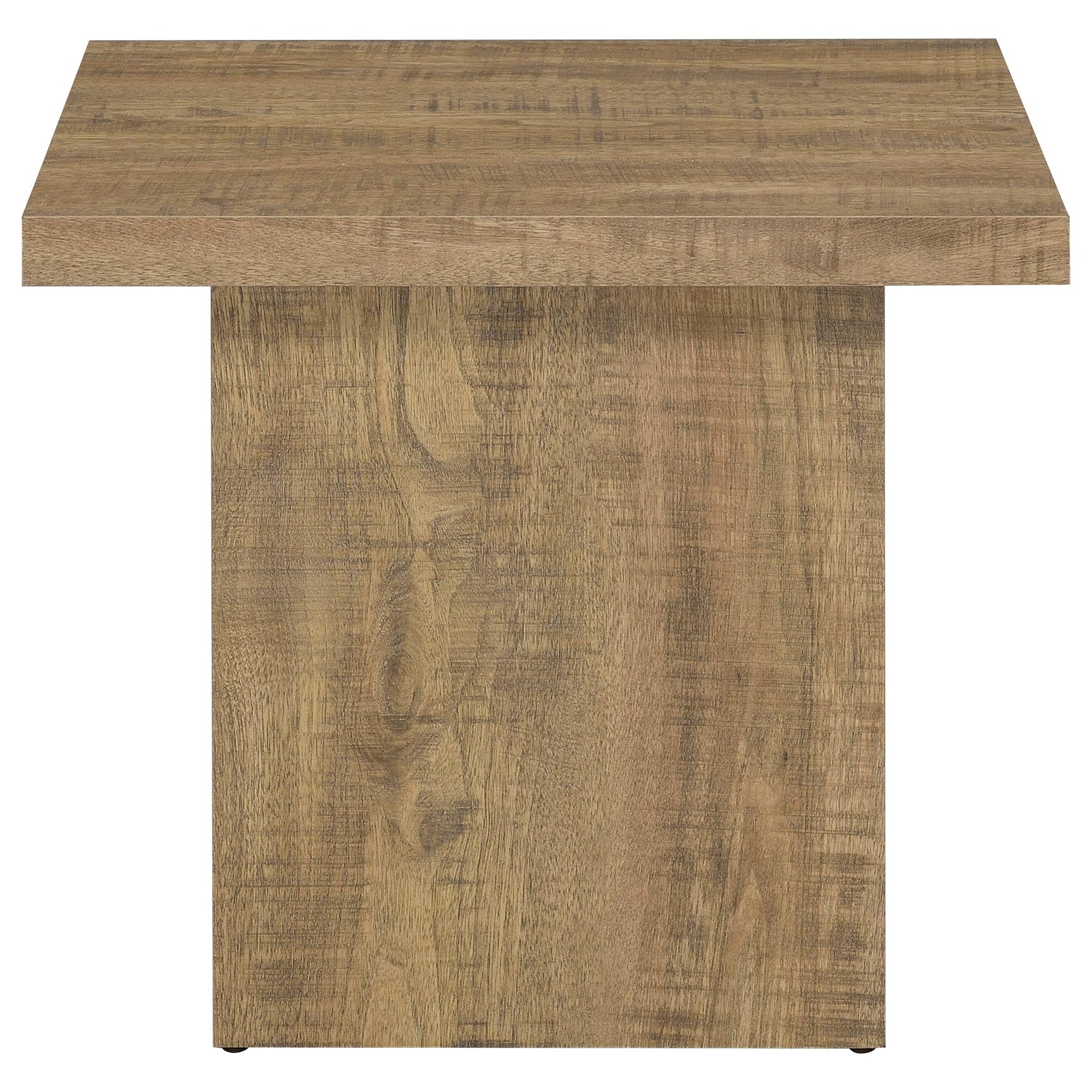 Devar 3-piece Square Coffee and End Table Set Mango - Tampa Furniture Outlet