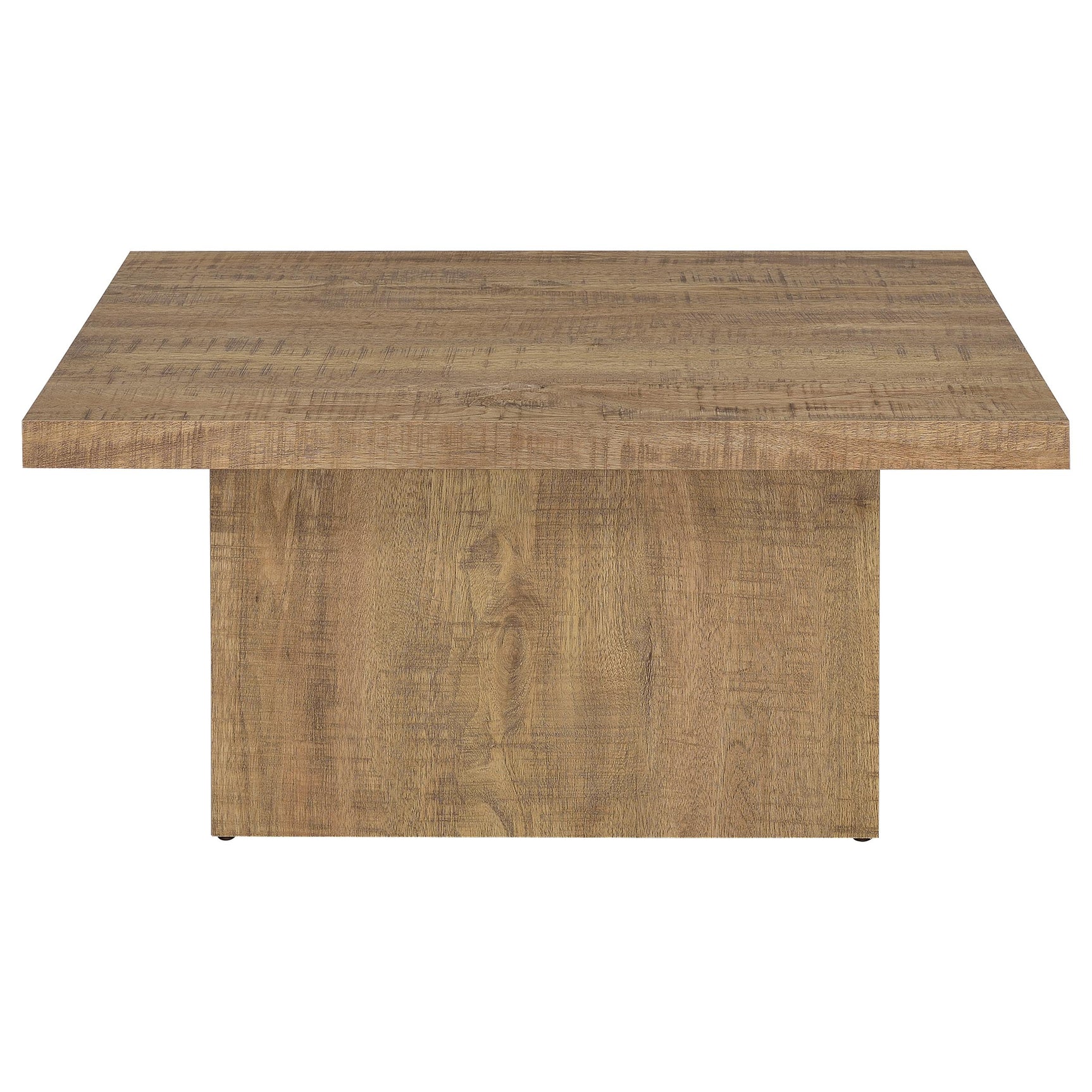 Devar 3-piece Square Coffee and End Table Set Mango - Tampa Furniture Outlet