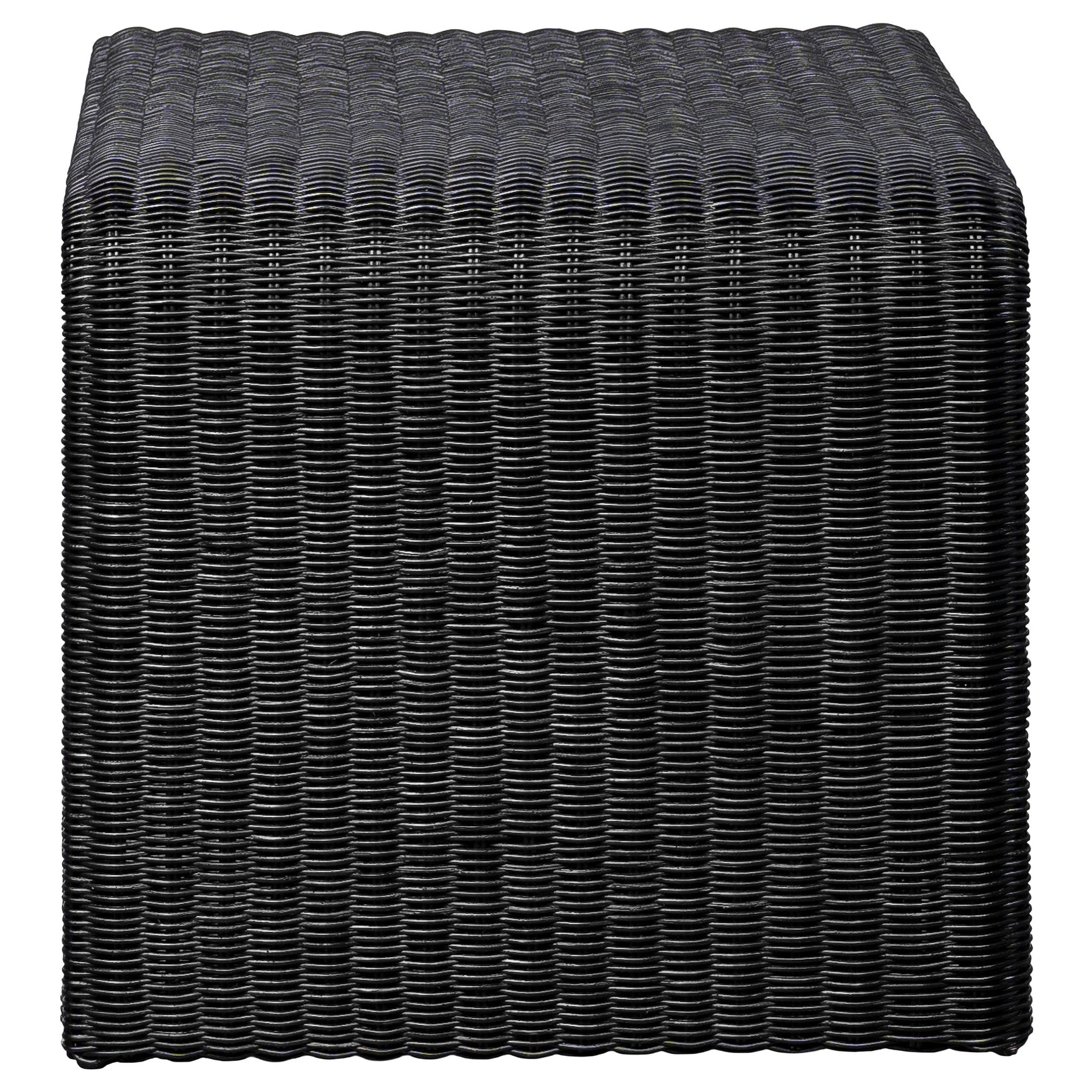 Cahya 3-piece Rattan Coffee and End Table Set Black - Tampa Furniture Outlet