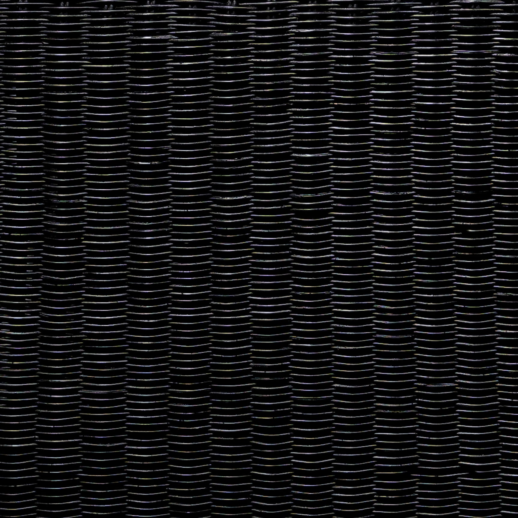 Cahya Woven Rattan Square Coffee Table Black - Tampa Furniture Outlet