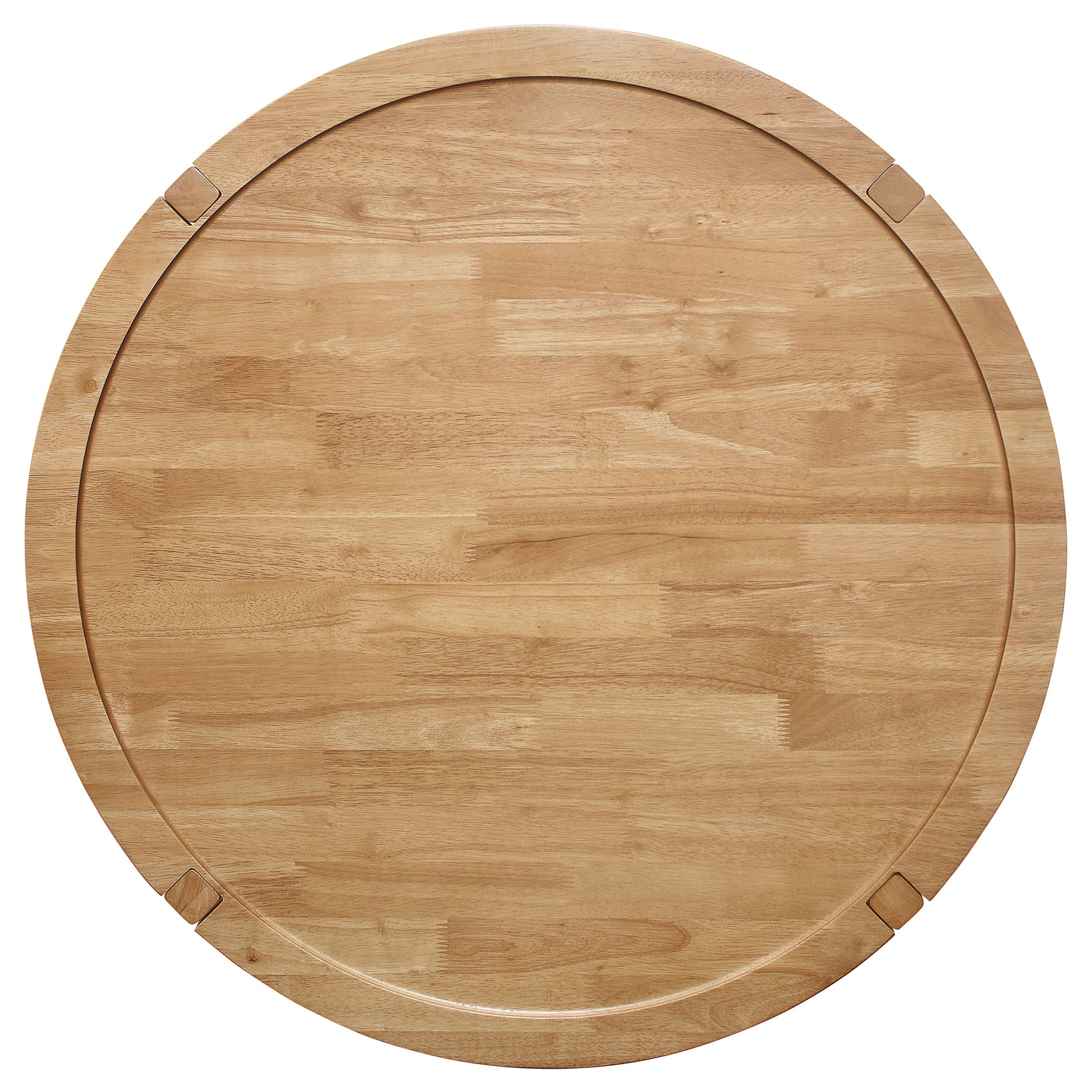 Camillo 2-piece Round Coffee and End Table Set Maple - Tampa Furniture Outlet