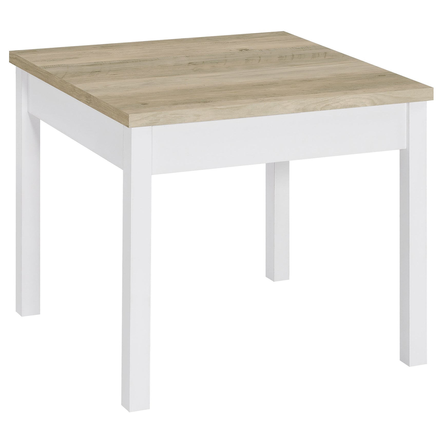 Stacie 3-piece Coffee Table Set Distressed Pine and White - Tampa Furniture Outlet