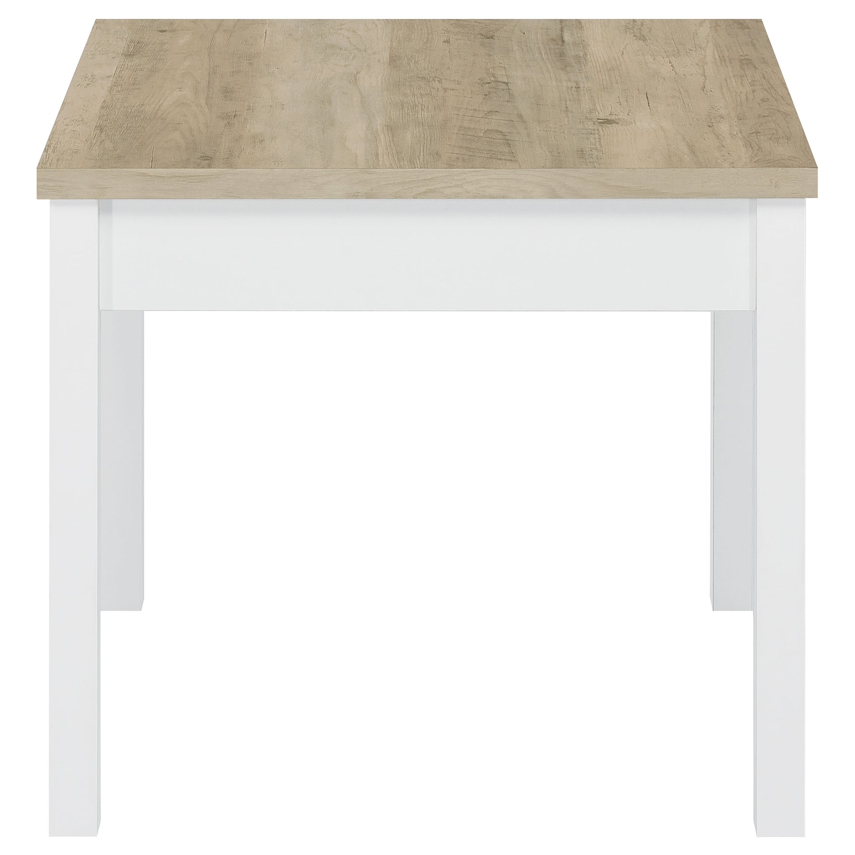 Stacie 3-piece Coffee Table Set Distressed Pine and White - Tampa Furniture Outlet