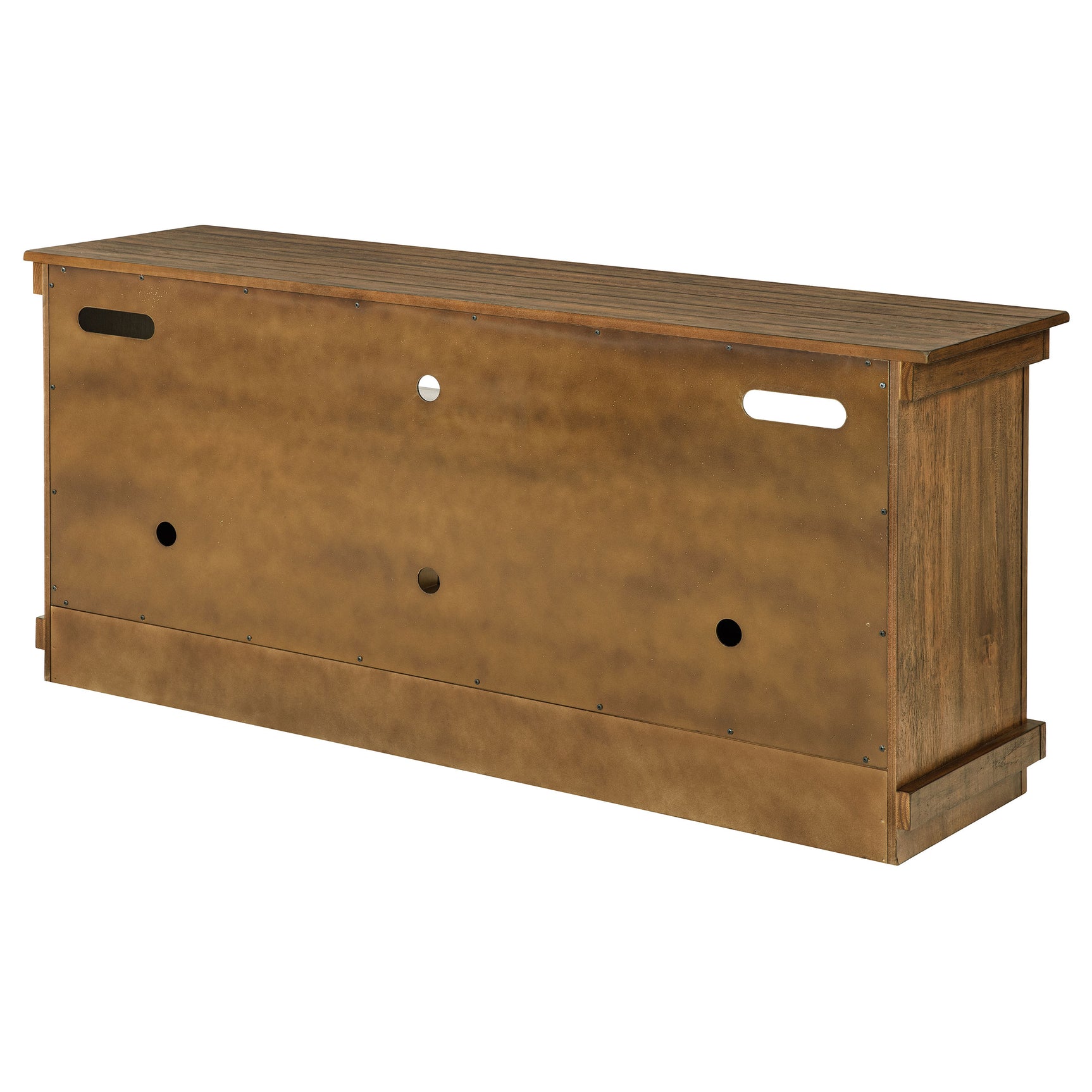 Payne 60-inch TV Stand Media Console Distressed Brown - Tampa Furniture Outlet