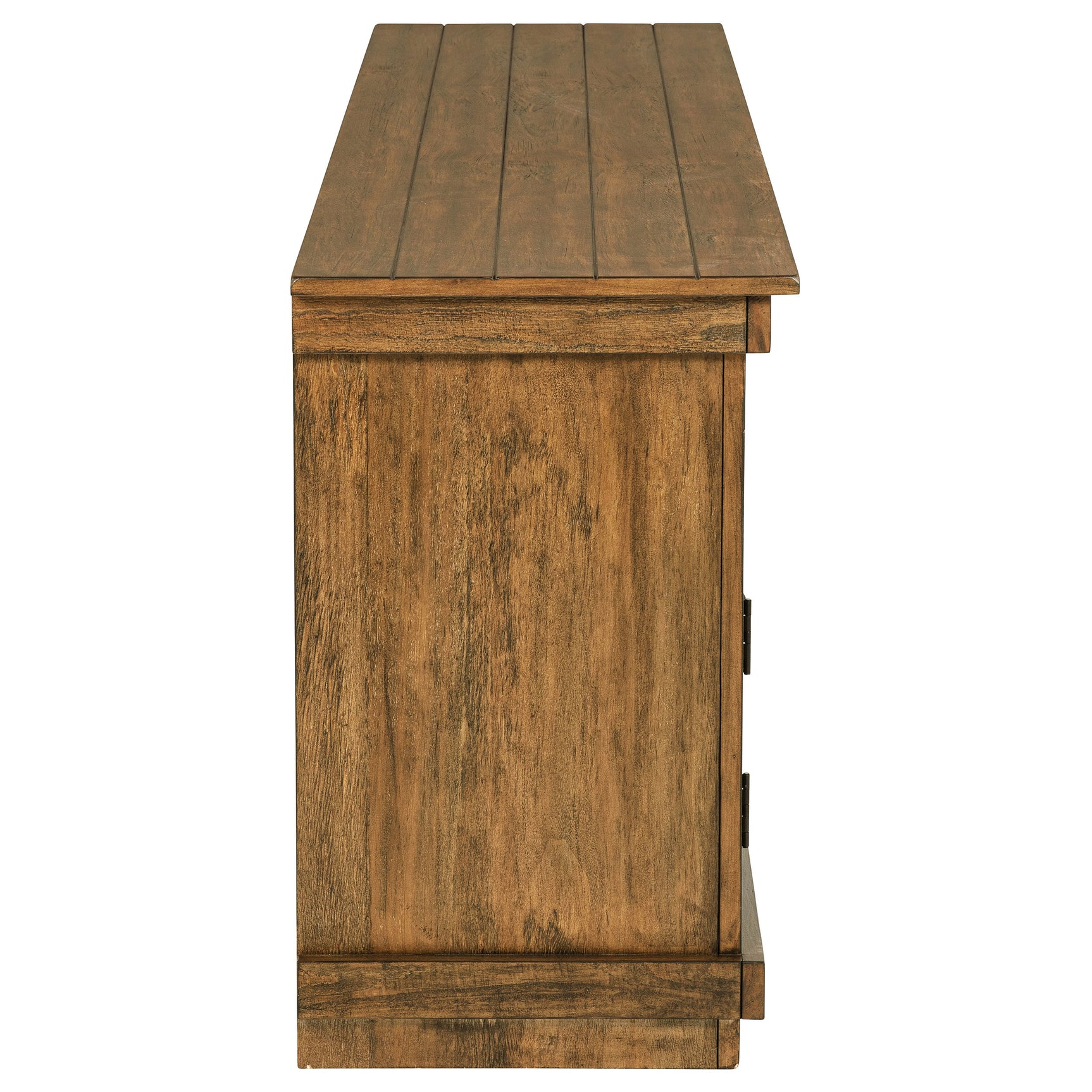 Payne 70-inch TV Stand Media Console Distressed Brown - Tampa Furniture Outlet