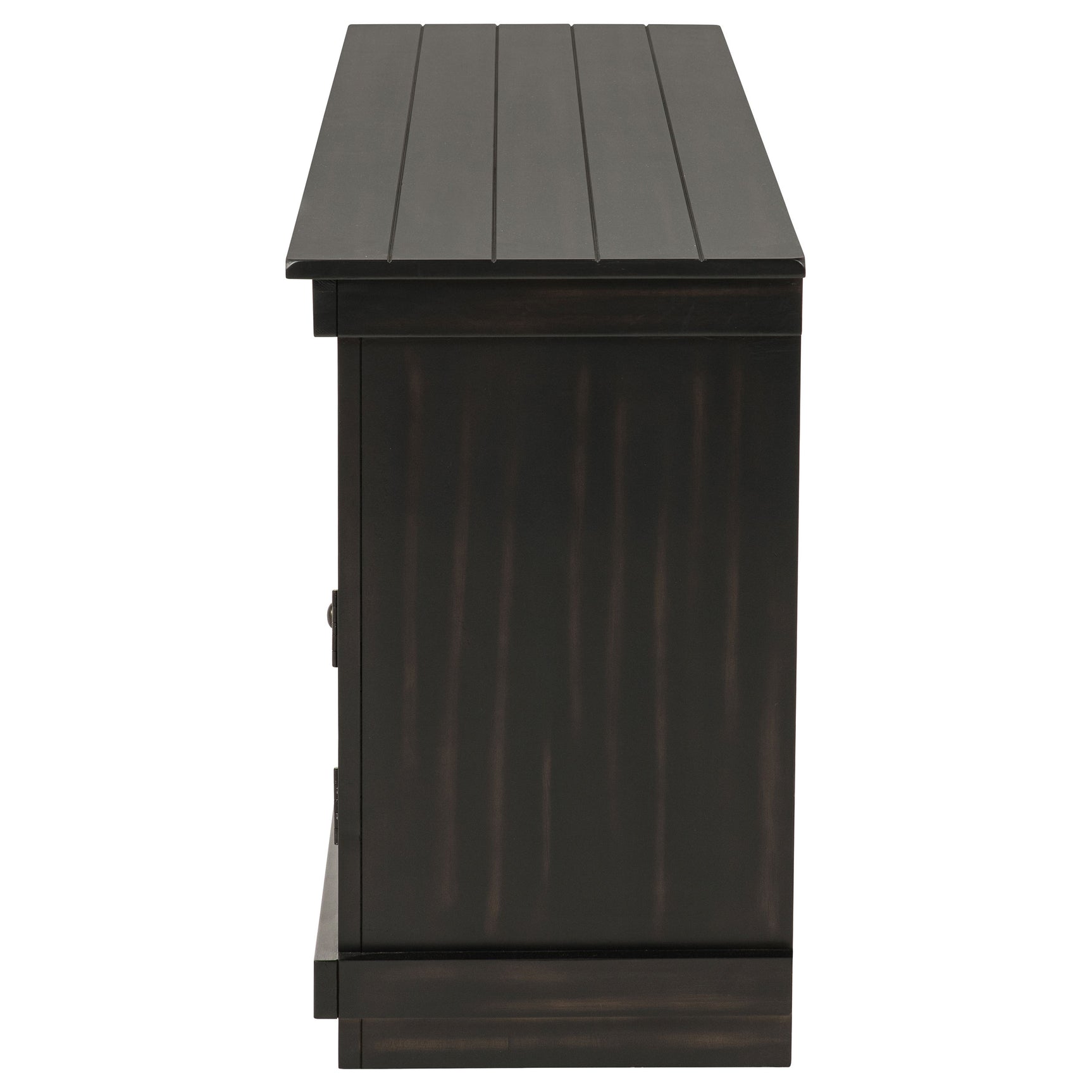 Payne 60-inch TV Stand Media Console Distressed Java - Tampa Furniture Outlet