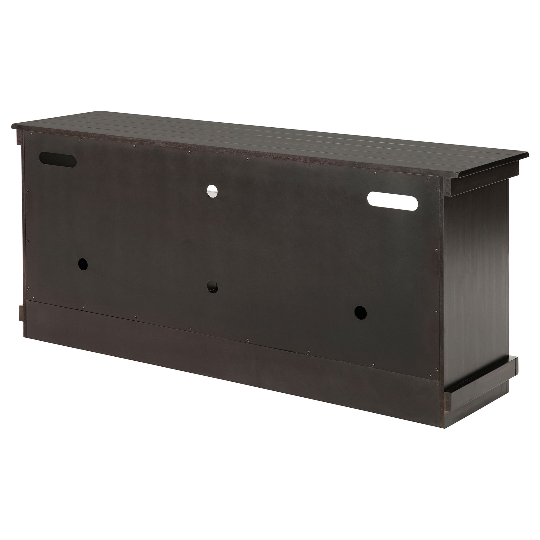 Payne 60-inch TV Stand Media Console Distressed Java - Tampa Furniture Outlet