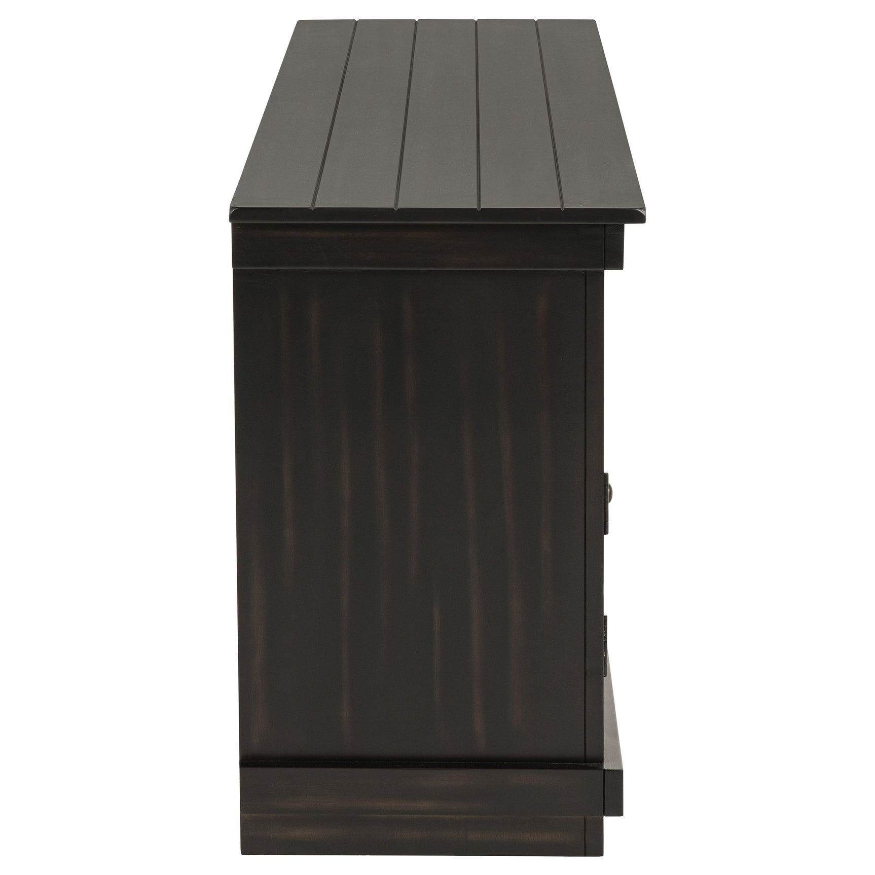 Payne 60-inch TV Stand Media Console Distressed Java - Tampa Furniture Outlet