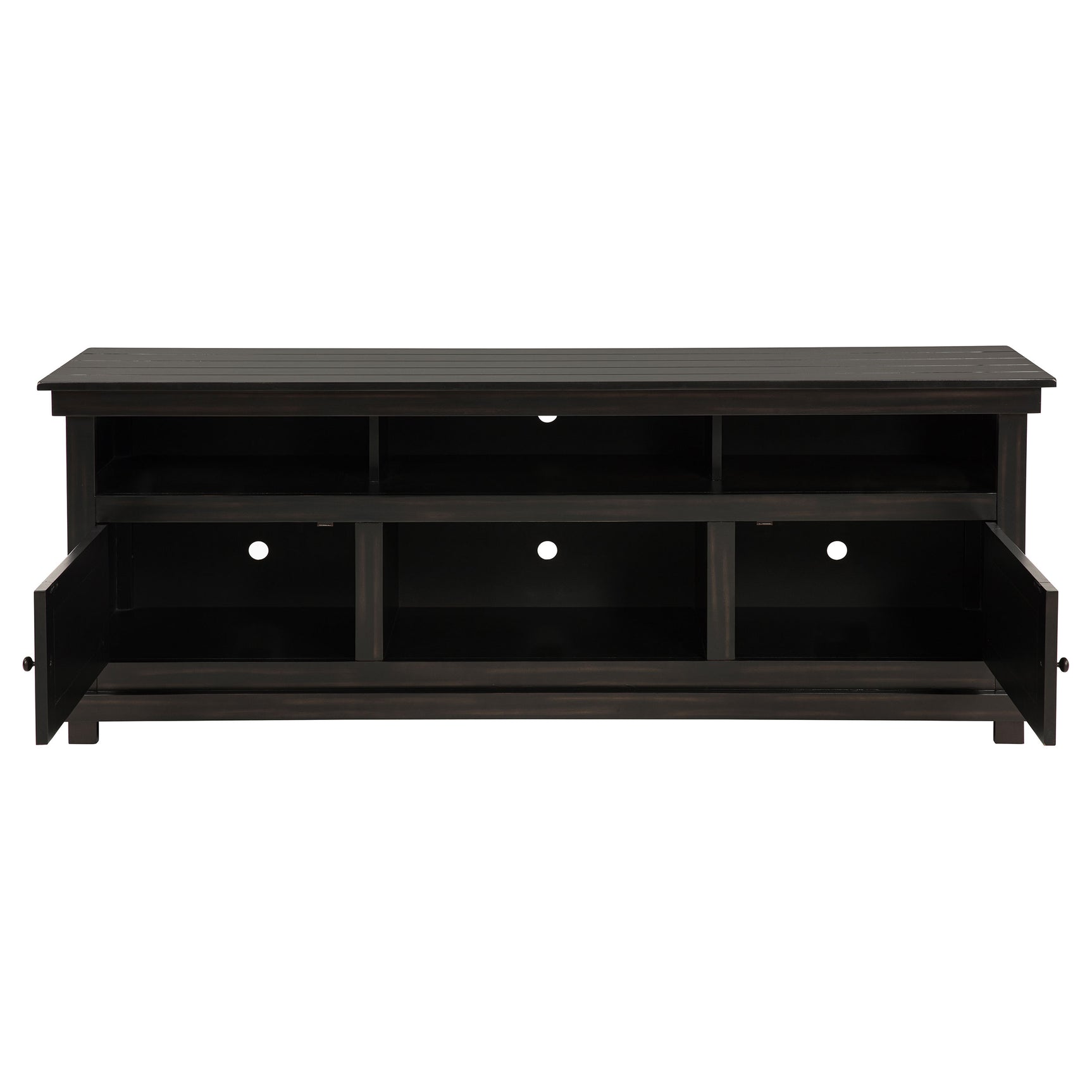 Payne 70-inch TV Stand Media Console Java - Tampa Furniture Outlet