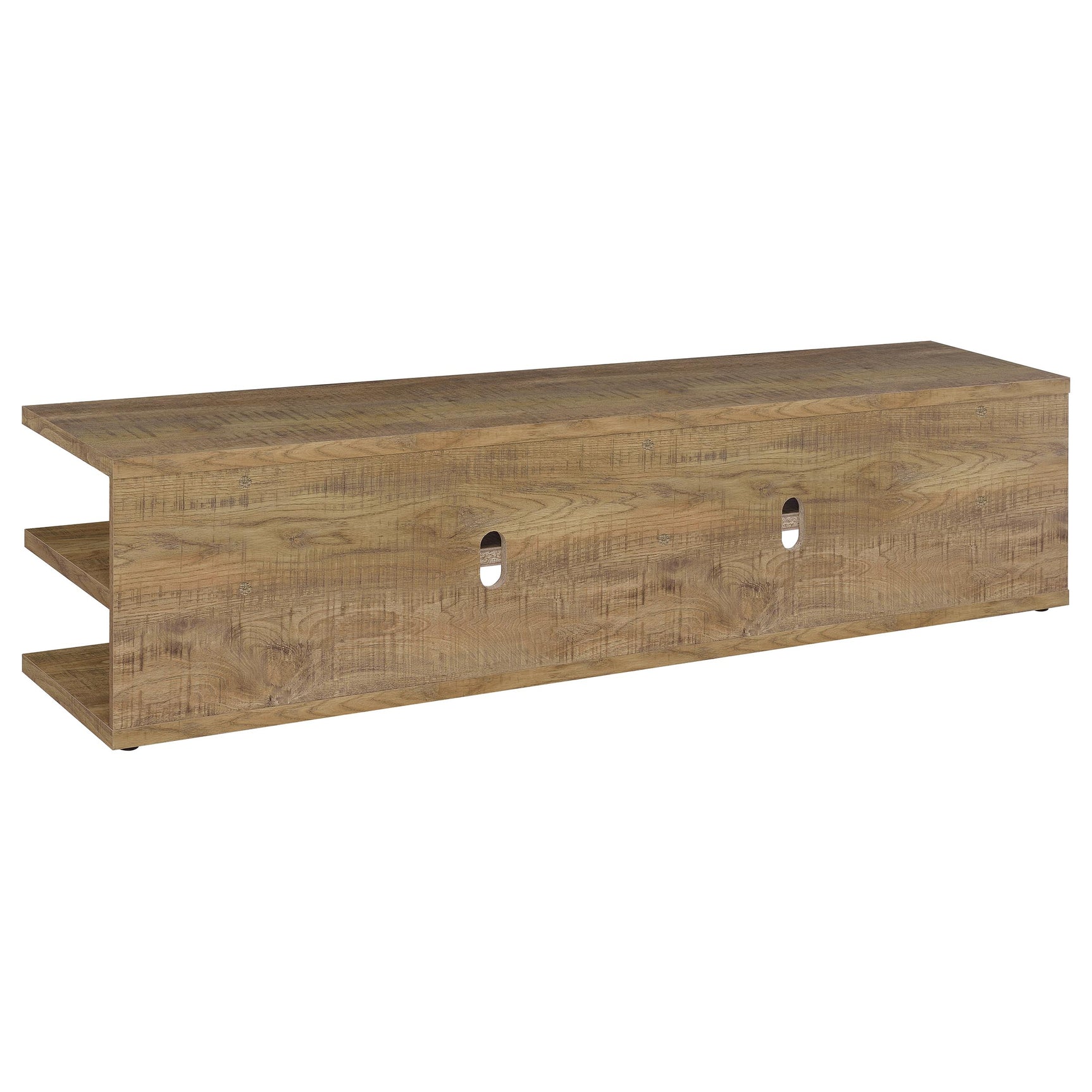 Cartmill 78-inch 2-tier TV Stand Media Console Mango - Tampa Furniture Outlet